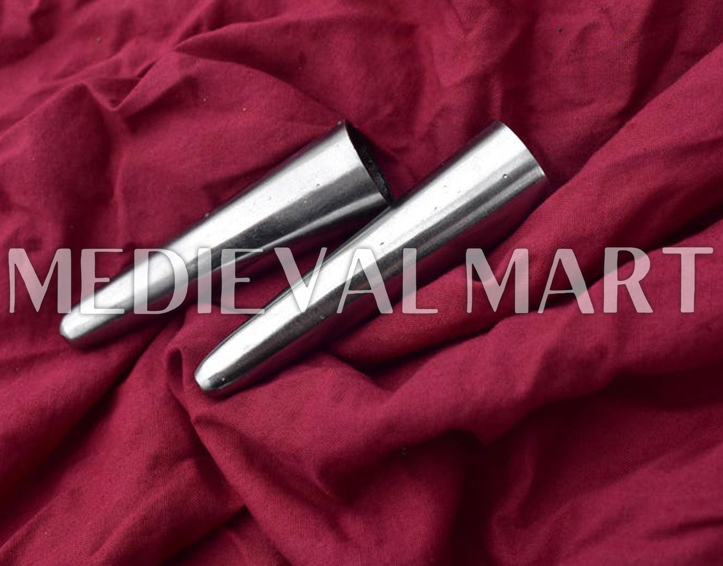 MEDIEVALMART AU Hand Forged Medieval Twisted Troll Cross Iron Pendent With Leather Cord