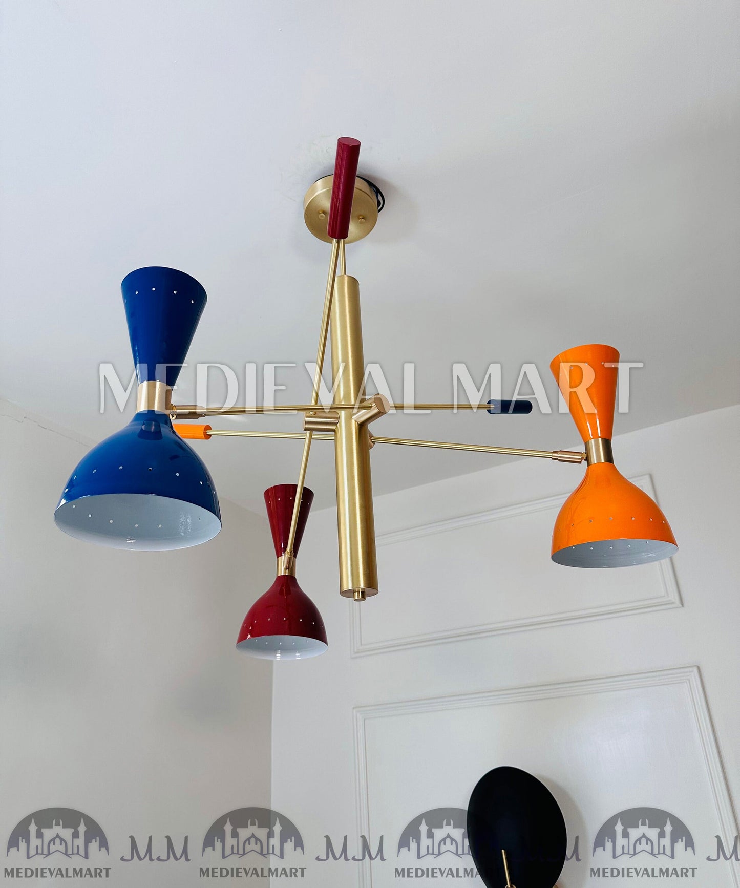 MEDIEVALMART AU European Greaves Knight English Legs Armor "Buff Polish"