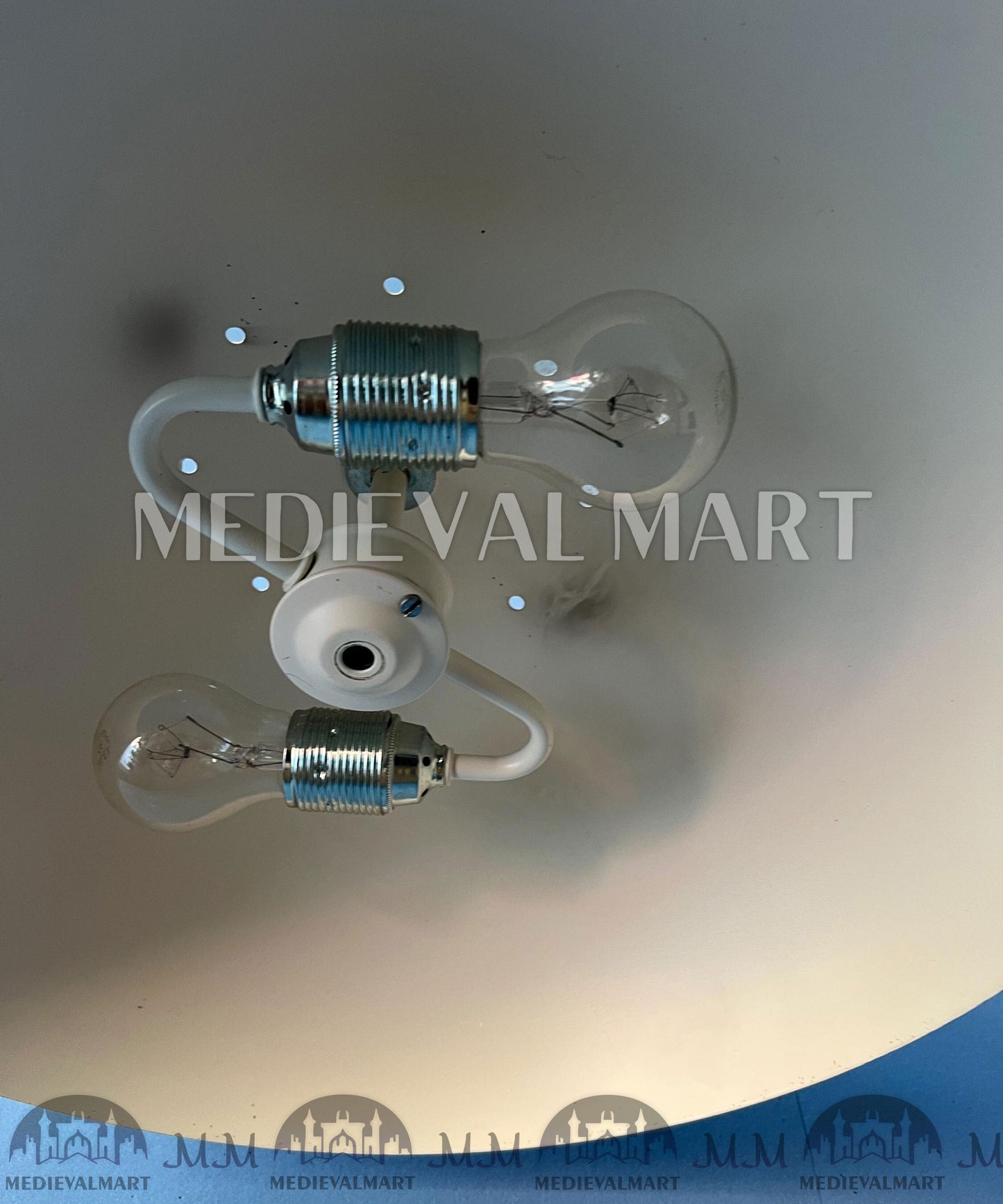 MEDIEVALMART AU European Greaves Knight English Legs Armor "Buff Polish"