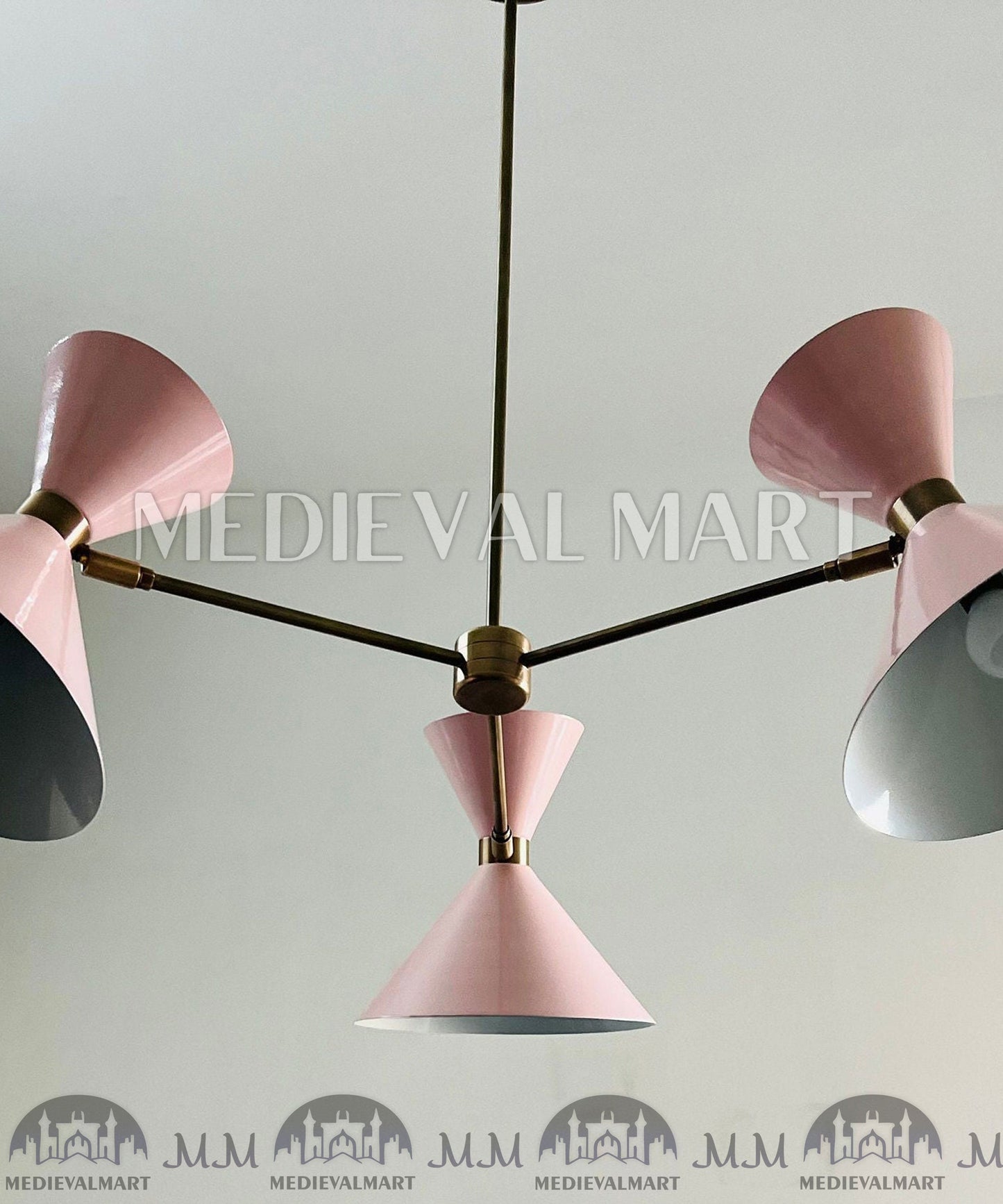 MEDIEVALMART AU European Greaves Knight English Legs Armor "Buff Polish"