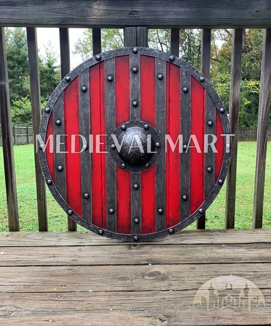 MEDIEVALMART AU First Avengers Steve Rogers Damaged Shield | Gift for Cosplayer