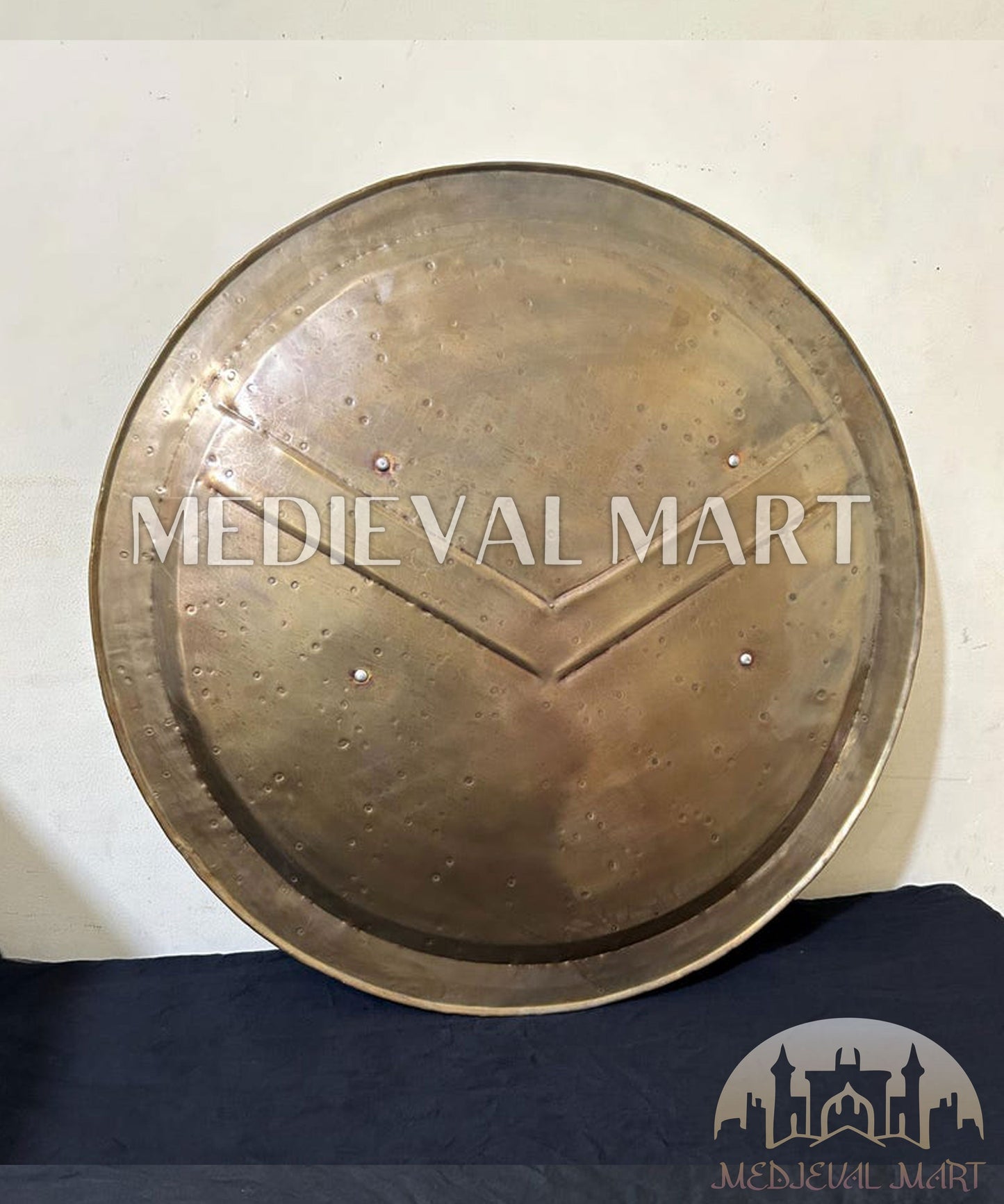 MEDIEVALMART AU Great Fantasy Helmet With Metal Horns or Free Stand | LARP Props