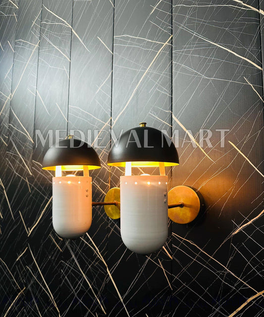 MEDIEVALMART AU European Greaves Knight English Legs Armor "Buff Polish"