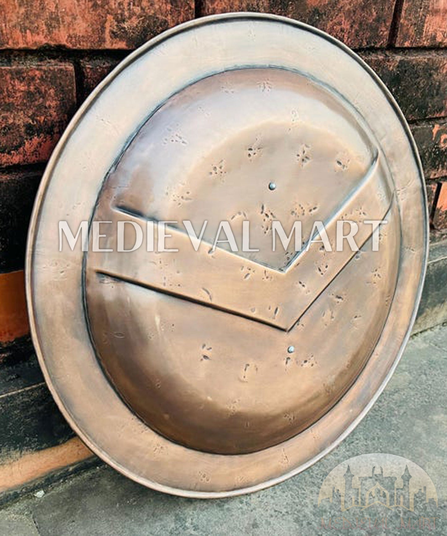 MEDIEVALMART AU First Avengers Steve Rogers Damaged Shield | Gift for Cosplayer