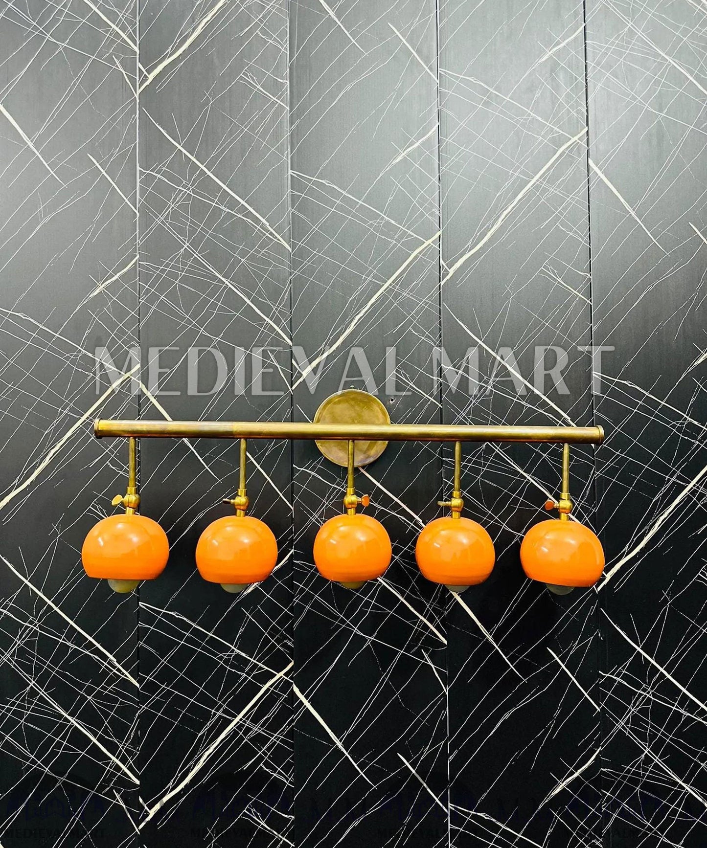 MEDIEVALMART AU European Greaves Knight English Legs Armor "Buff Polish"