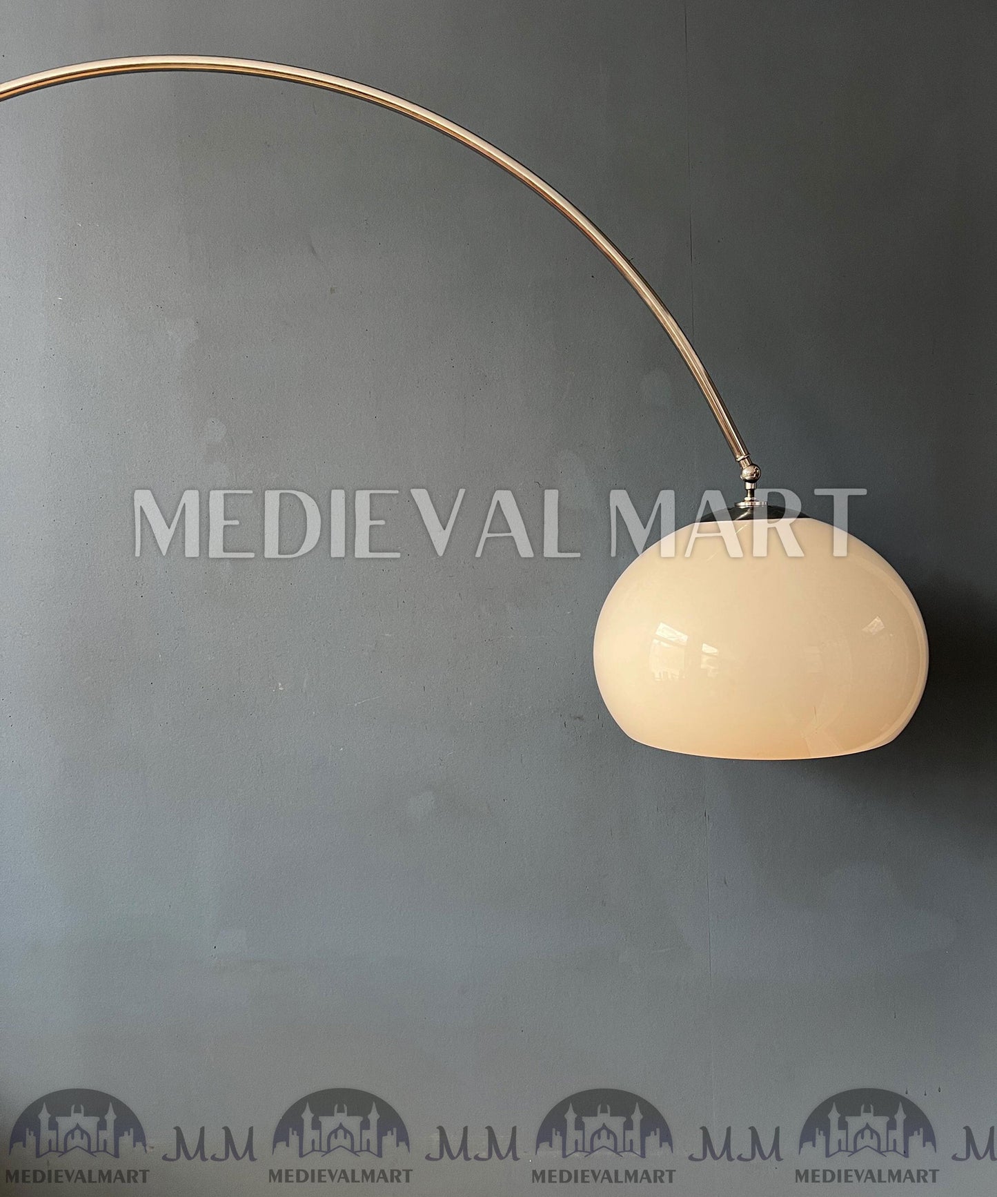 MEDIEVALMART AU European Greaves Knight English Legs Armor "Buff Polish"