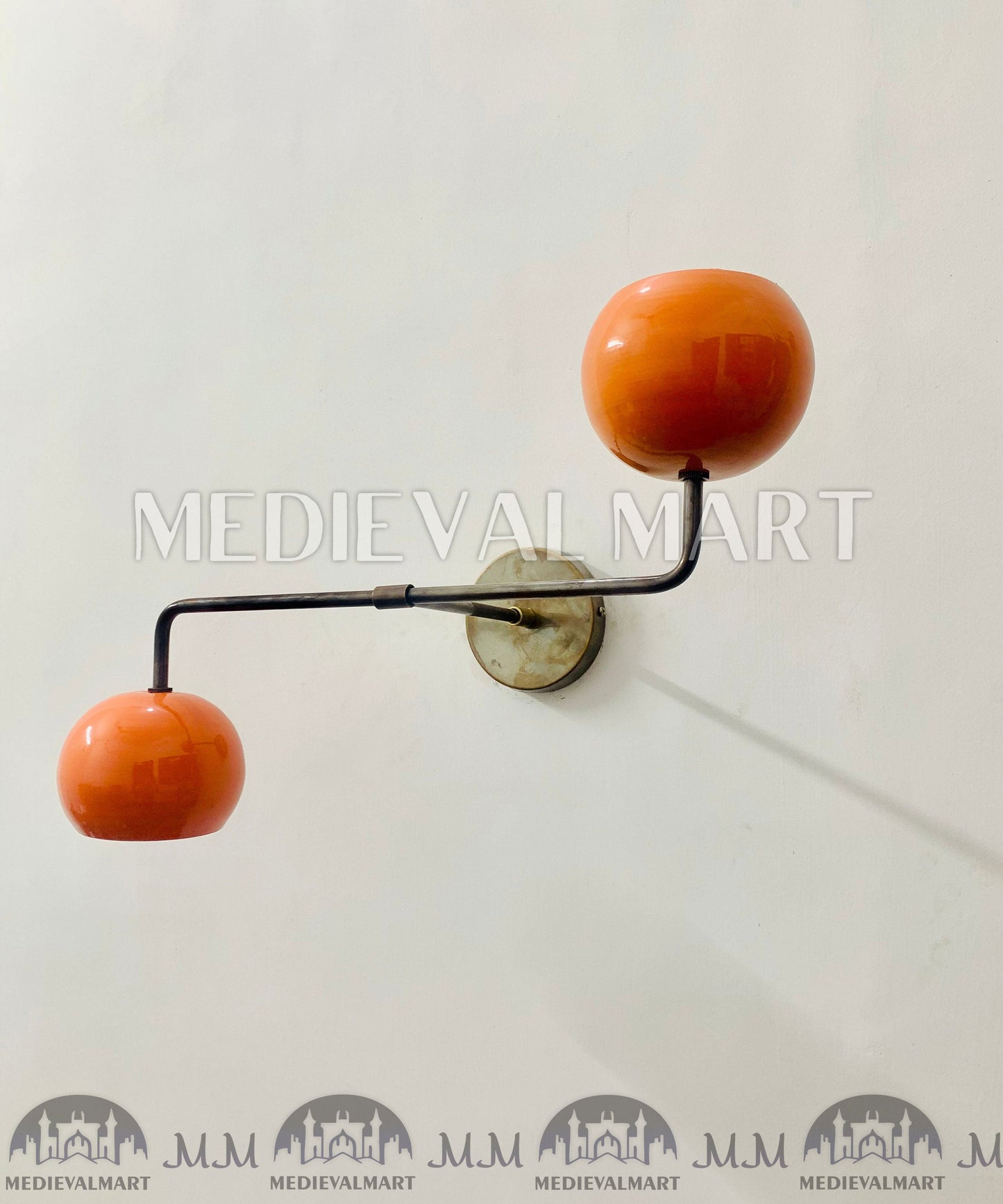 MEDIEVALMART AU European Greaves Knight English Legs Armor "Buff Polish"