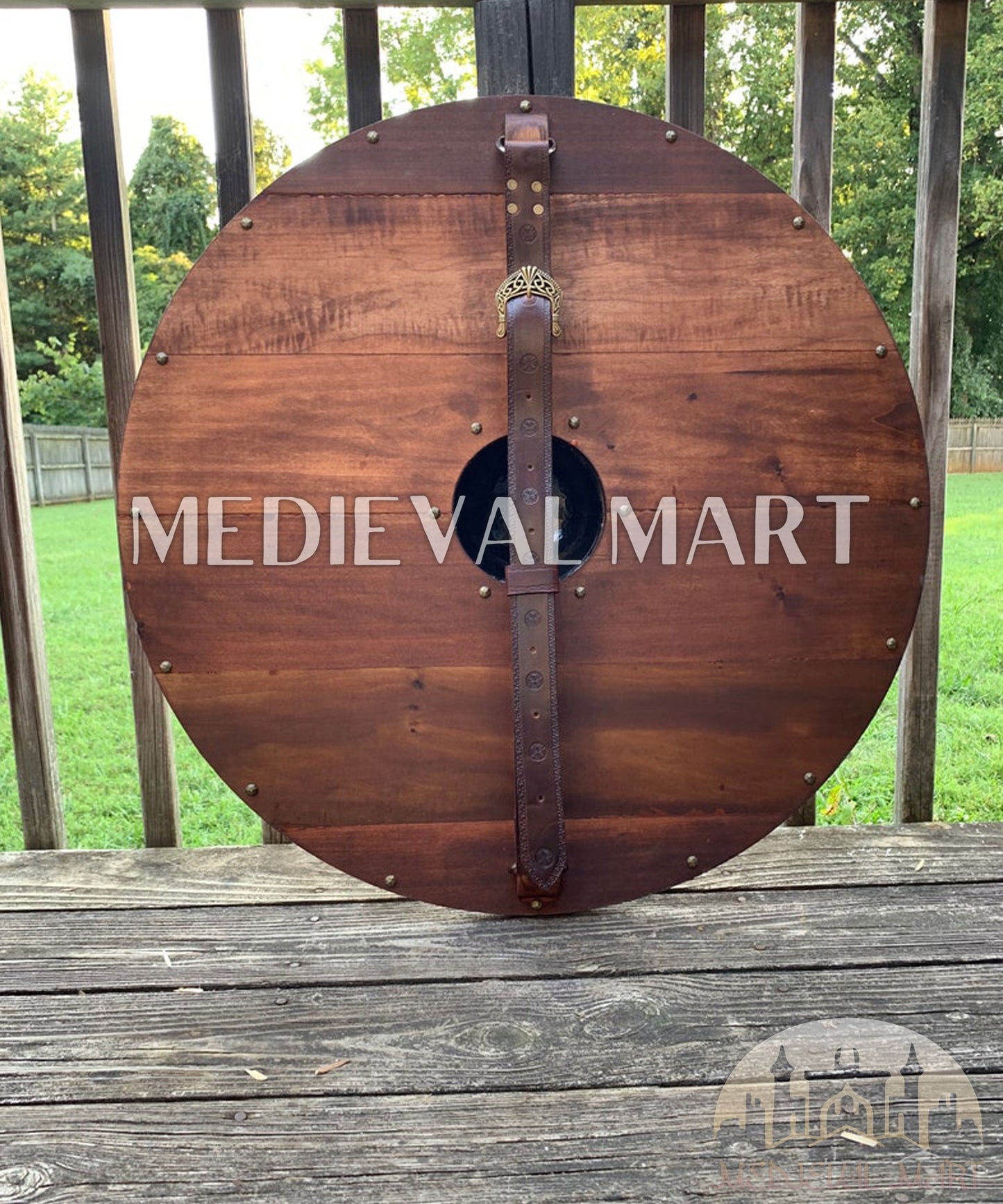 MEDIEVALMART AU First Avengers Steve Rogers Damaged Shield | Gift for Cosplayer