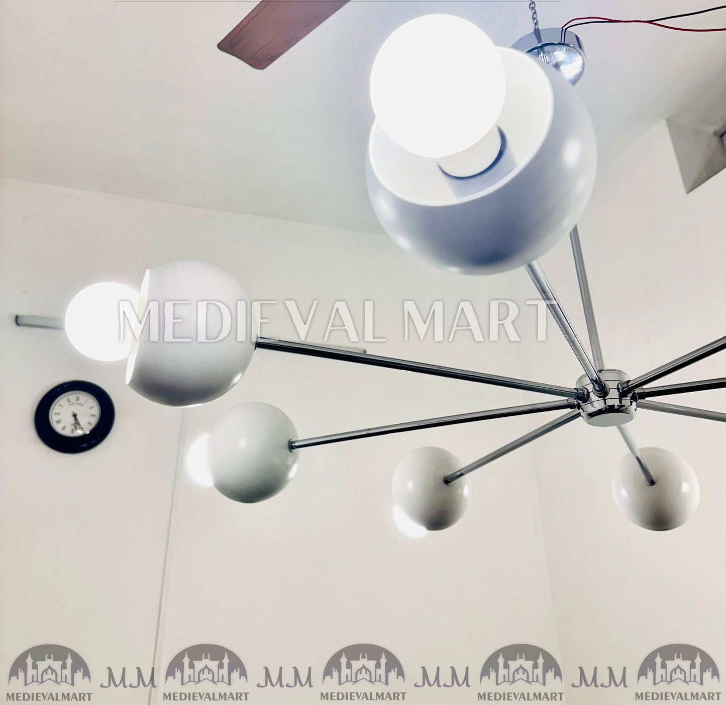 MEDIEVALMART AU European Greaves Knight English Legs Armor "Buff Polish"