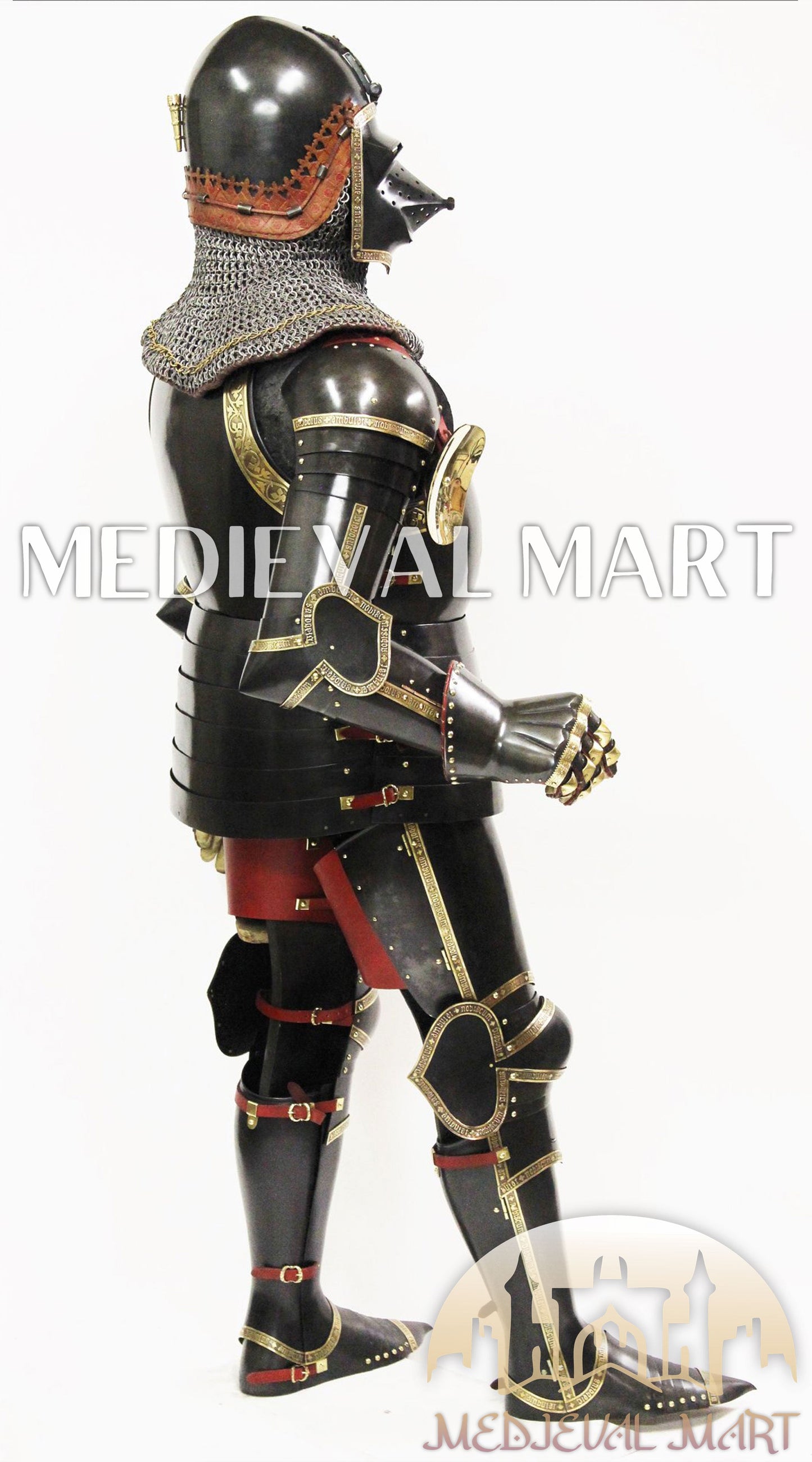 MEDIEVALMART AU Antique Finish “100 Years Calendar” Engraved Compass W/H “VintageVault” Case | Gift For Dad, Gift For Mom