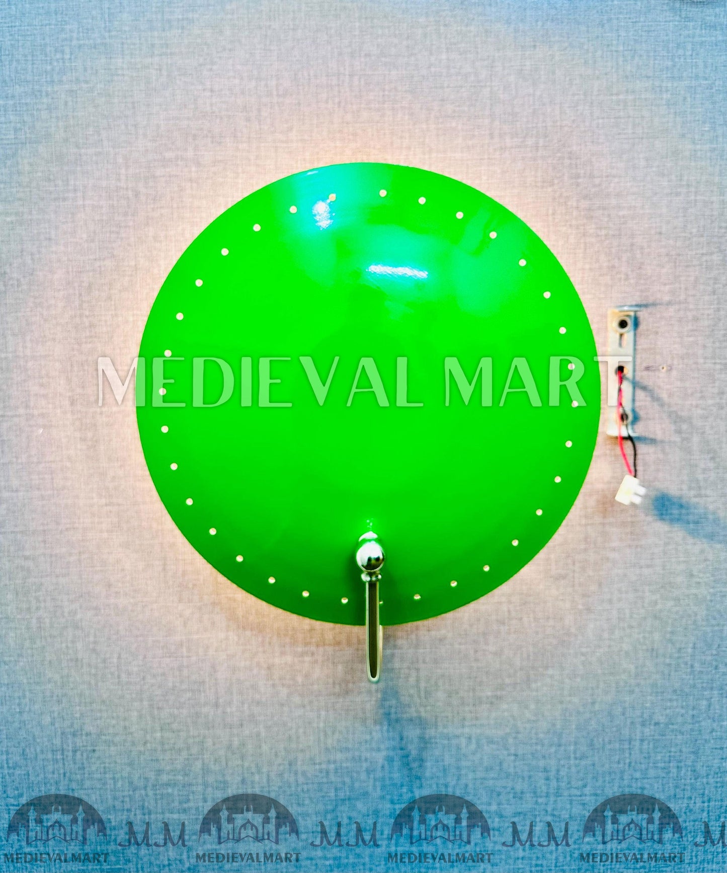 MEDIEVALMART AU European Greaves Knight English Legs Armor "Buff Polish"