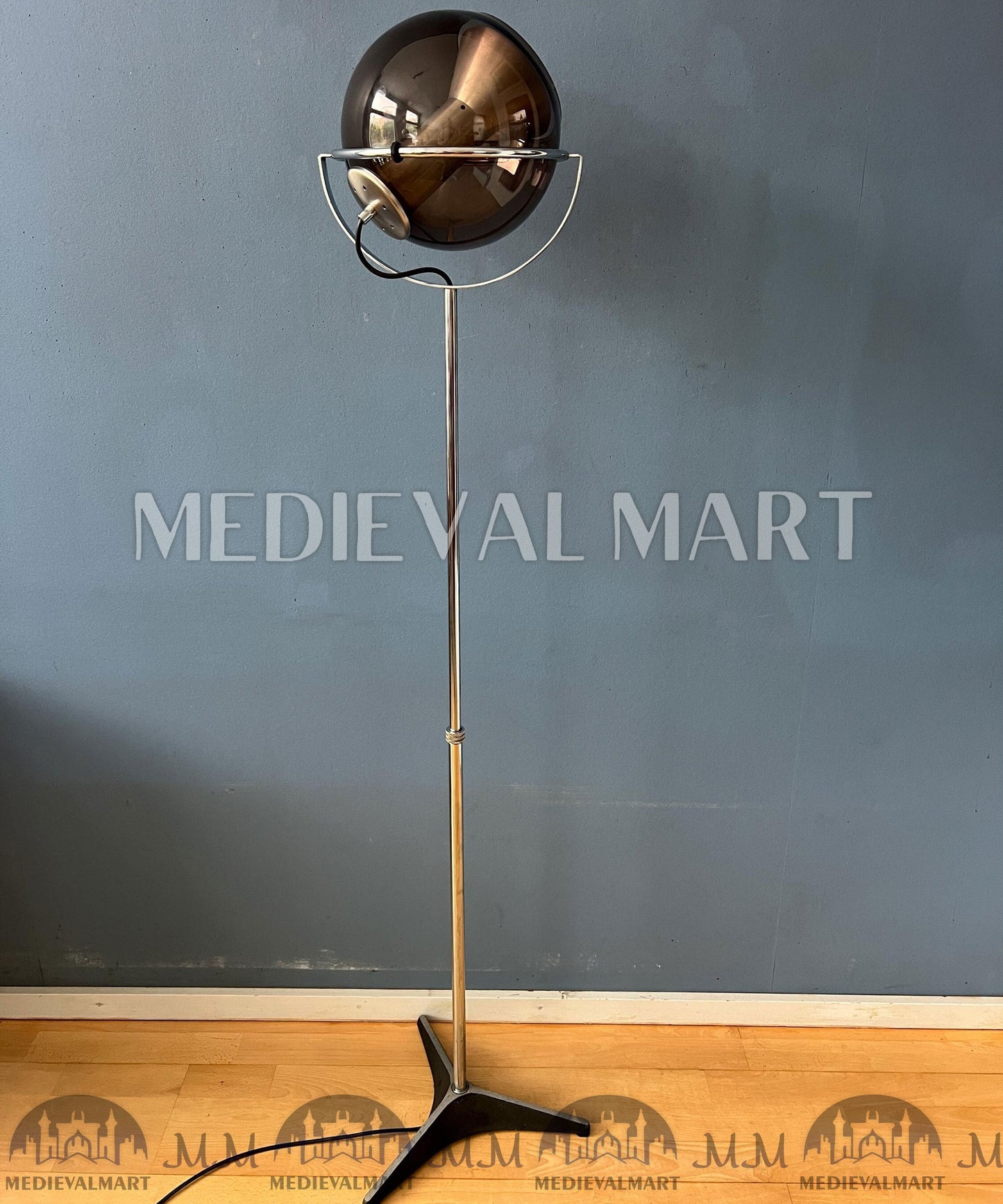 MEDIEVALMART AU European Greaves Knight English Legs Armor "Buff Polish"