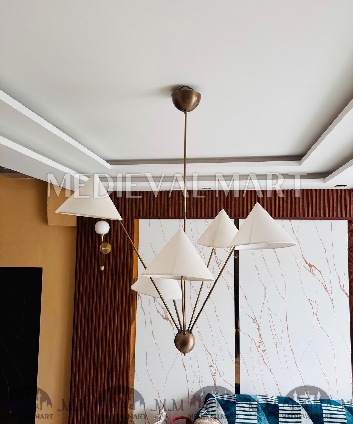 MEDIEVALMART AU European Greaves Knight English Legs Armor "Buff Polish"