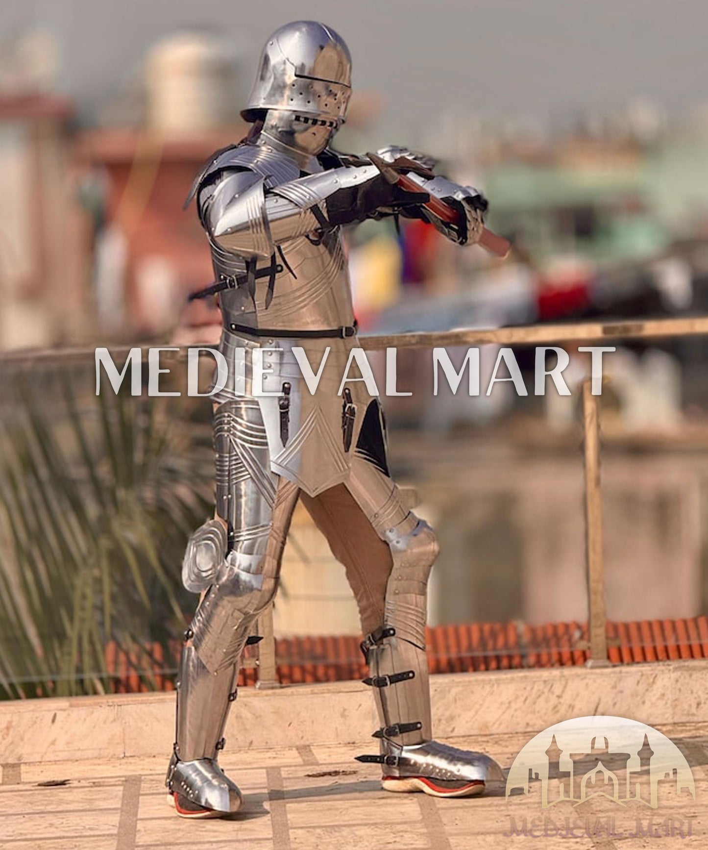 MEDIEVALMART AU Antique Finish “100 Years Calendar” Engraved Compass W/H “VintageVault” Case | Gift For Dad, Gift For Mom