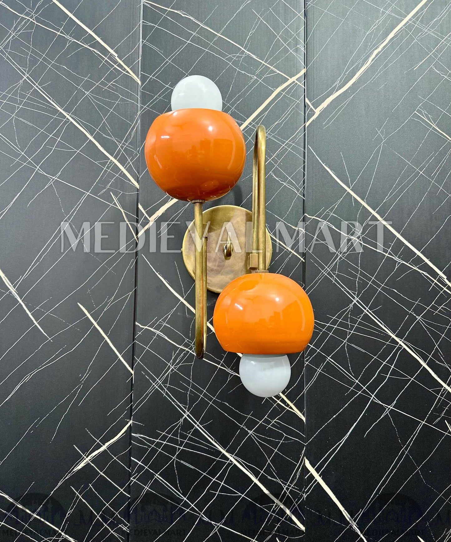 MEDIEVALMART AU European Greaves Knight English Legs Armor "Buff Polish"