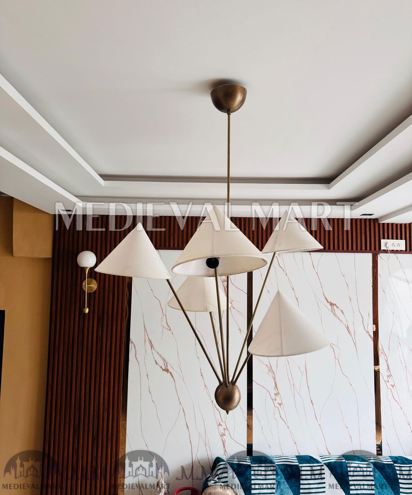 MEDIEVALMART AU European Greaves Knight English Legs Armor "Buff Polish"