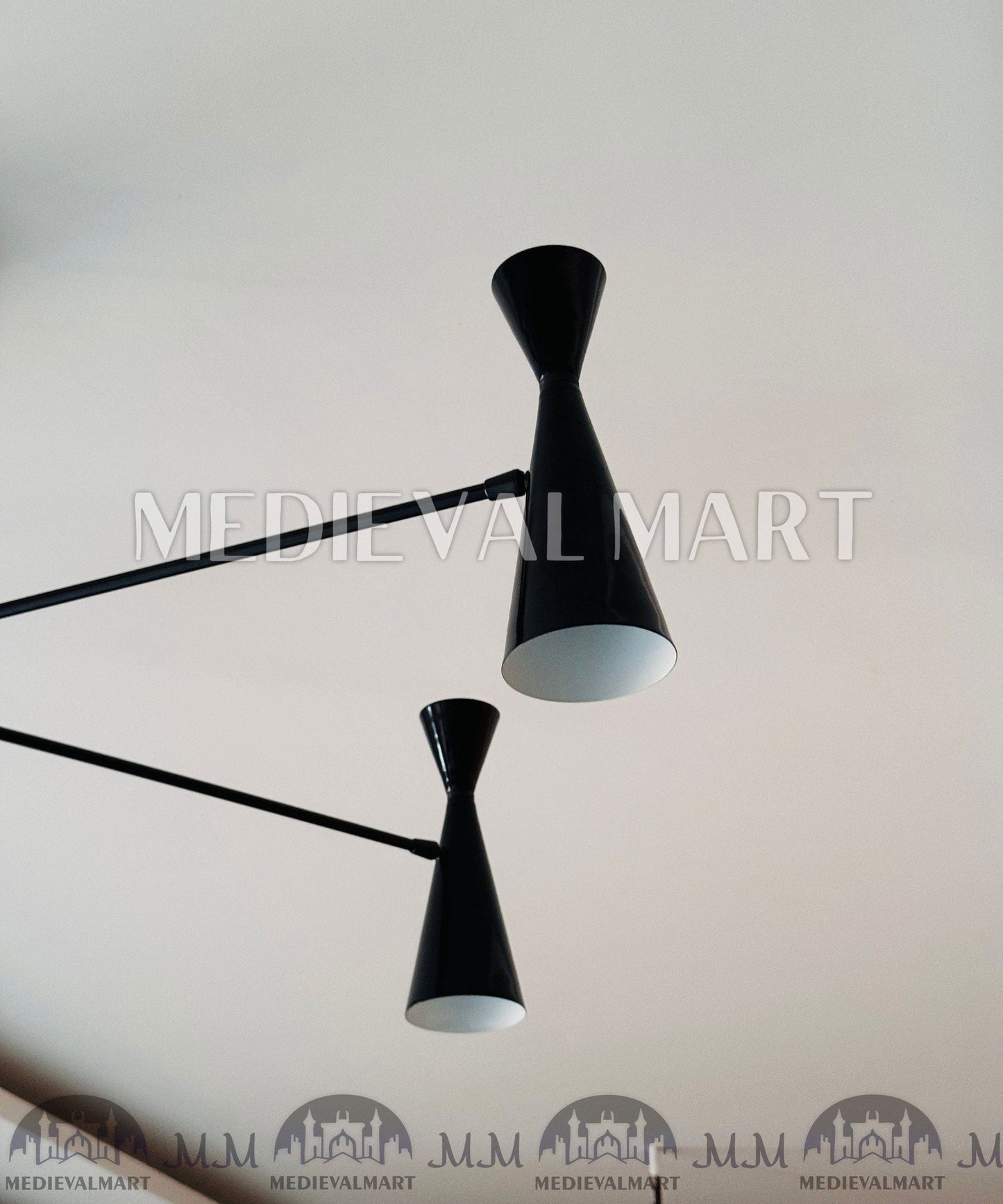 MEDIEVALMART AU European Greaves Knight English Legs Armor "Buff Polish"