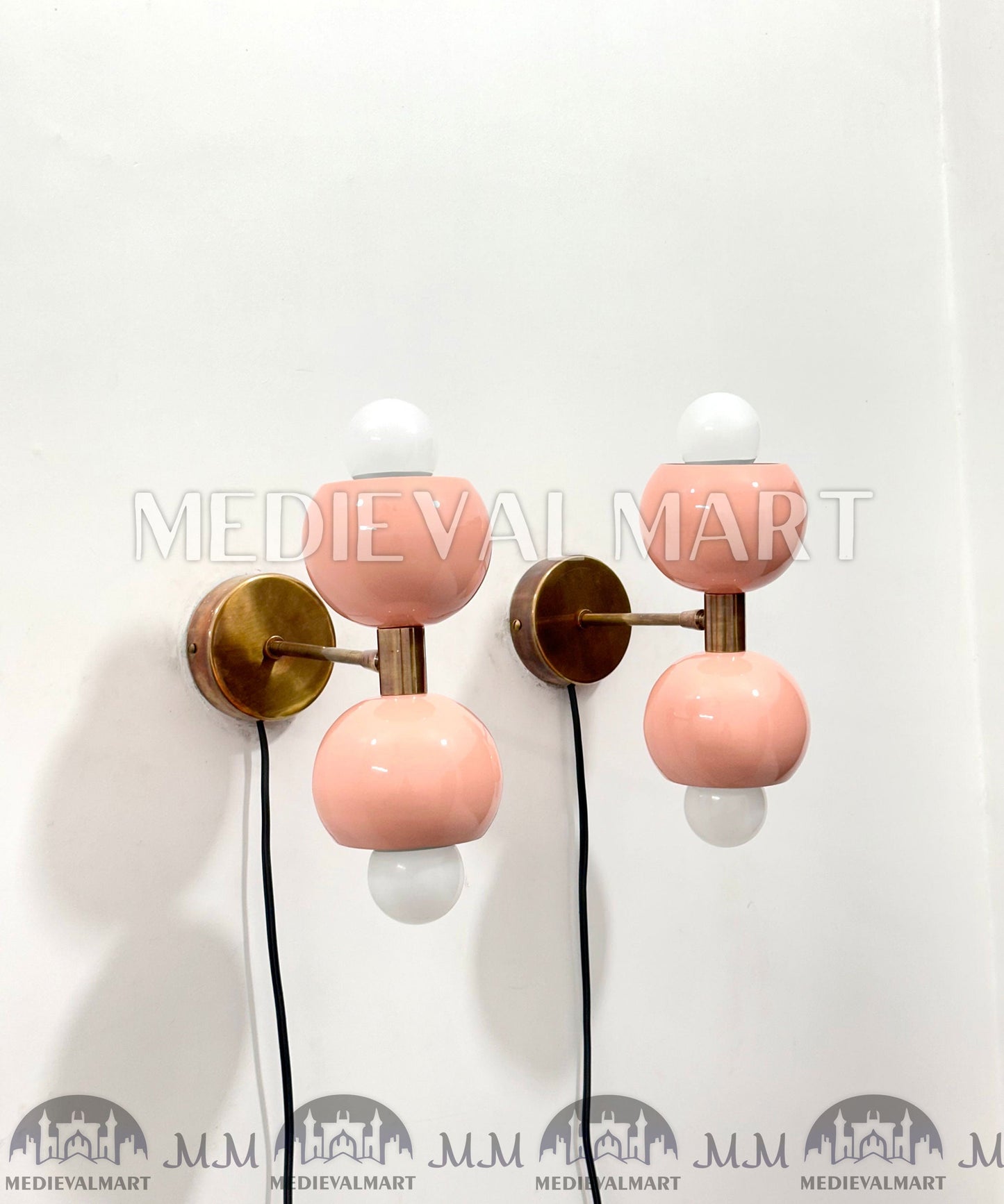 MEDIEVALMART AU European Greaves Knight English Legs Armor "Buff Polish"