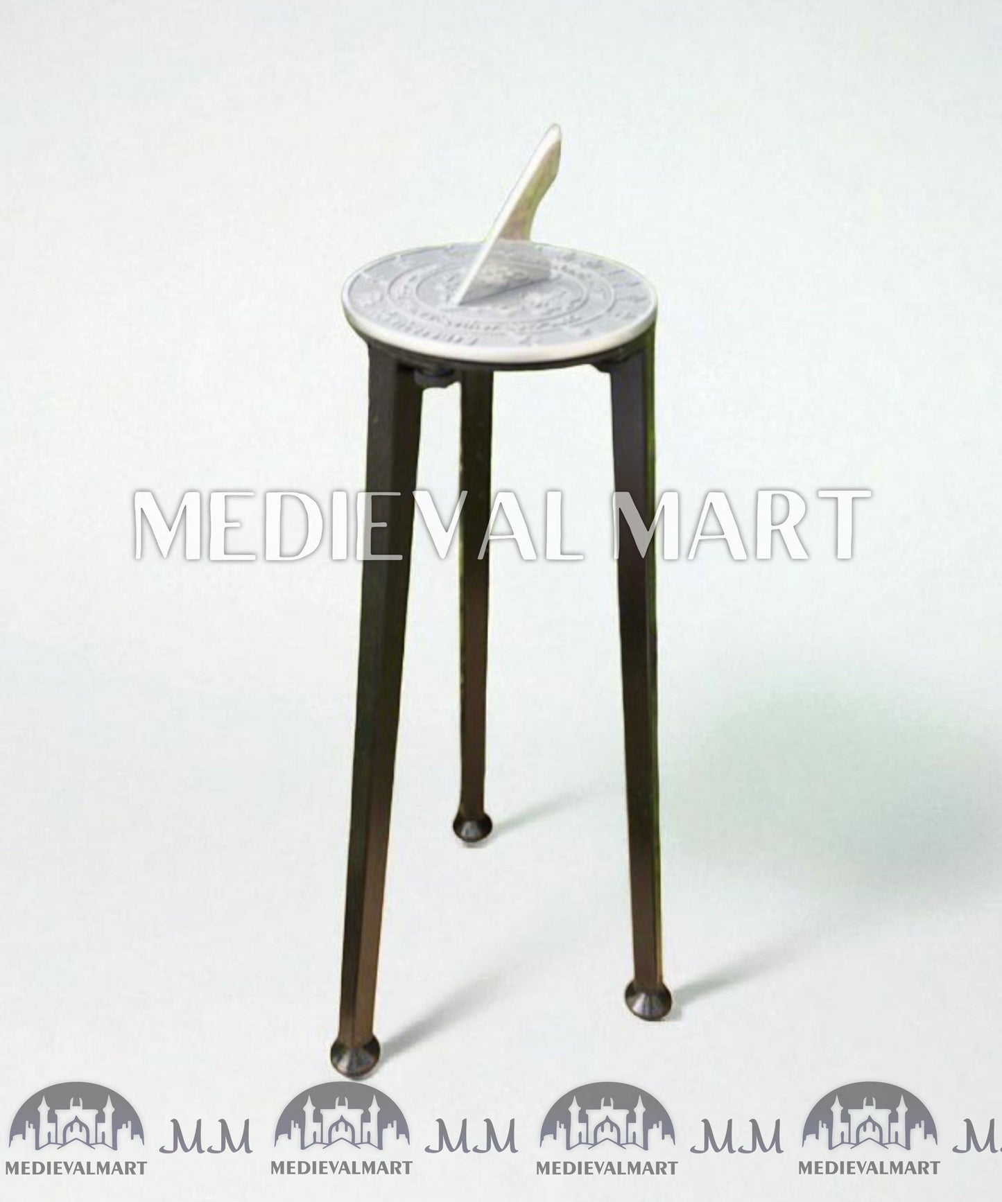 MEDIEVALMART AU Iconic Viking's Jarl Borg Iron Spikes  Battleworn Viking Wooden Shield | Gifts For Dad