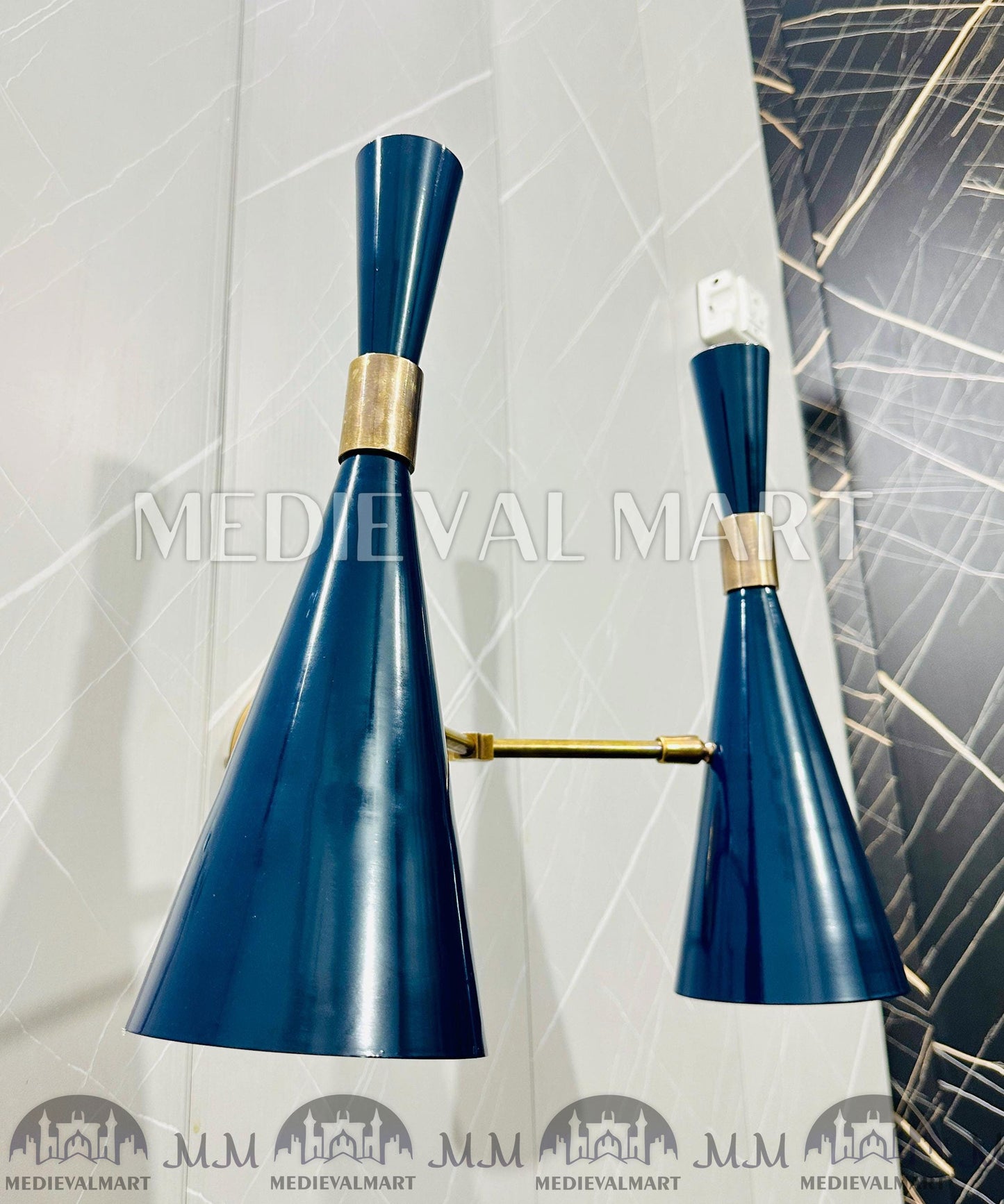 MEDIEVALMART AU European Greaves Knight English Legs Armor "Buff Polish"