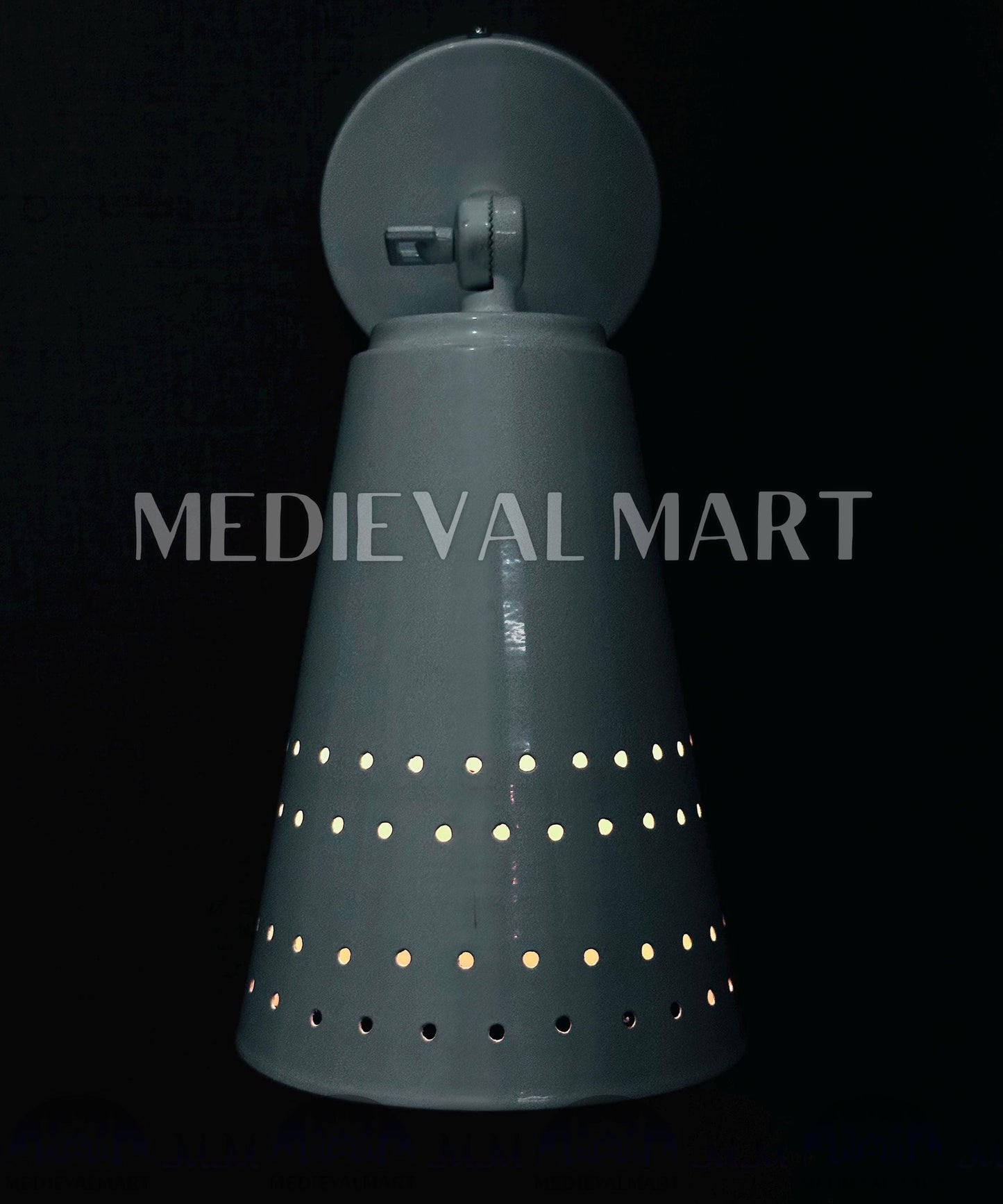 MEDIEVALMART AU European Greaves Knight English Legs Armor "Buff Polish"