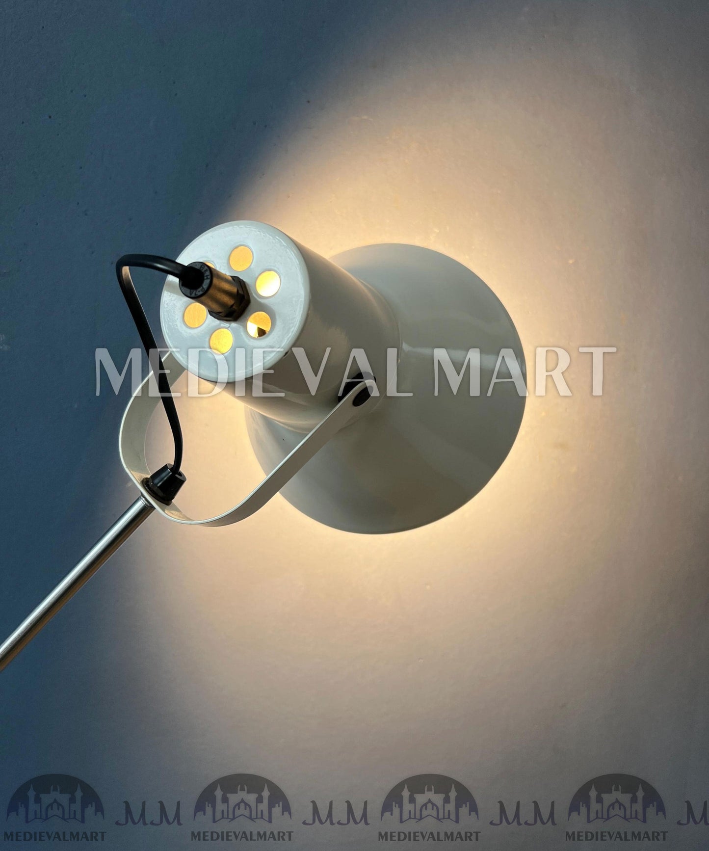 MEDIEVALMART AU European Greaves Knight English Legs Armor "Buff Polish"