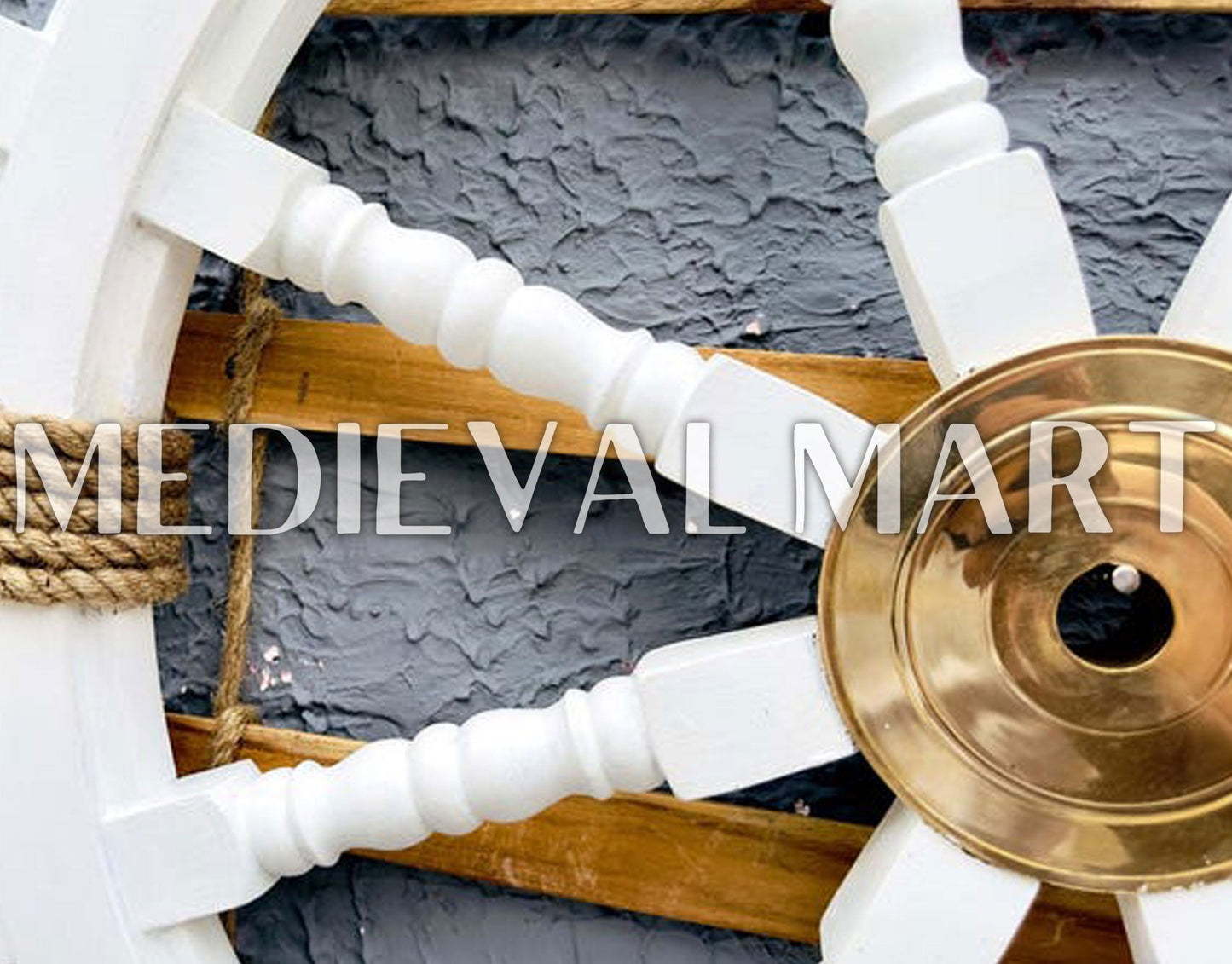 MEDIEVALMART AU Hand Forged Medieval Twisted Troll Cross Iron Pendent With Leather Cord