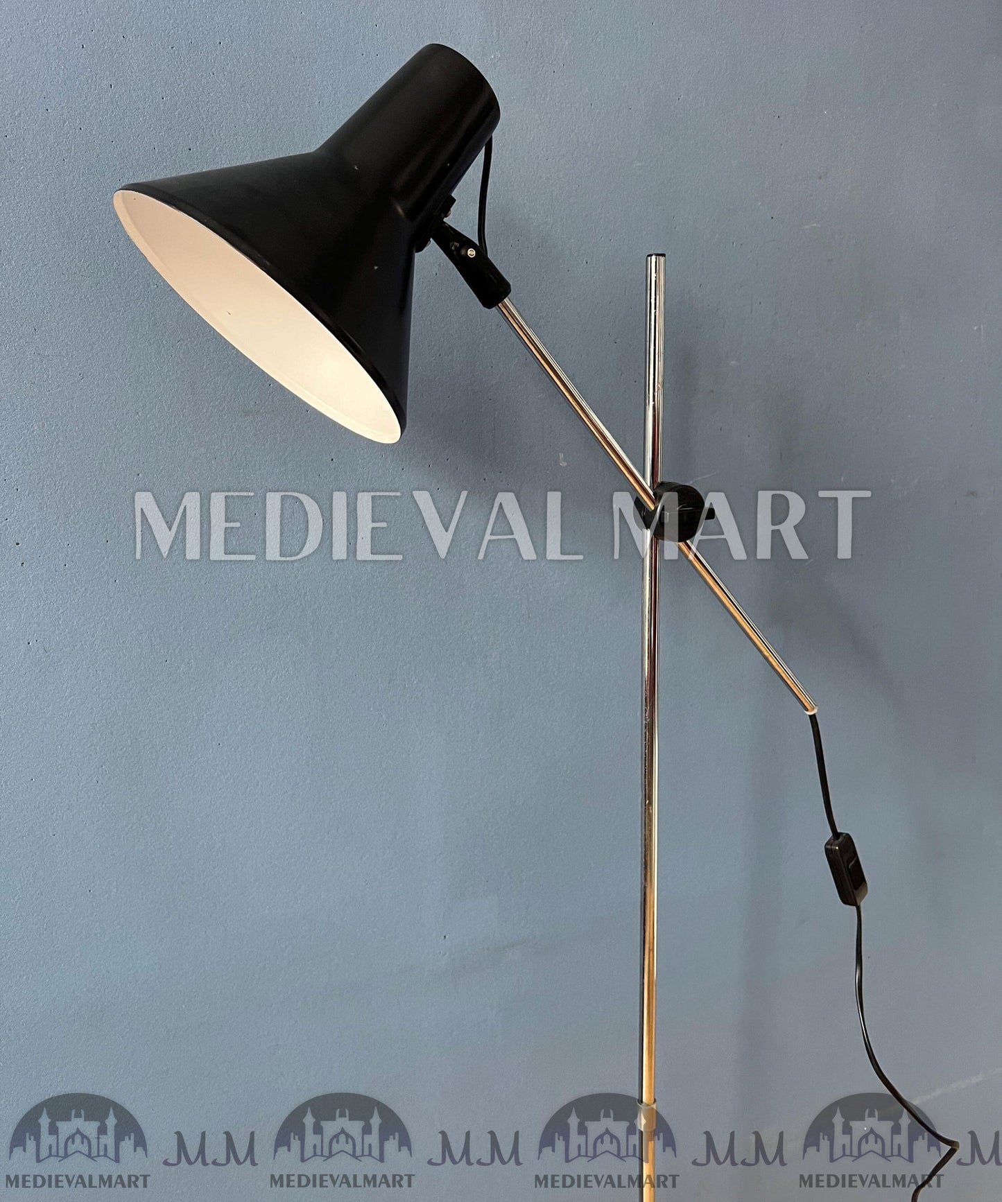 MEDIEVALMART AU European Greaves Knight English Legs Armor "Buff Polish"