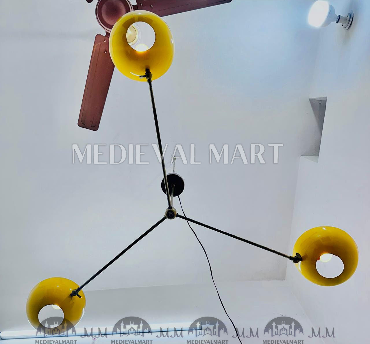 MEDIEVALMART AU European Greaves Knight English Legs Armor "Buff Polish"