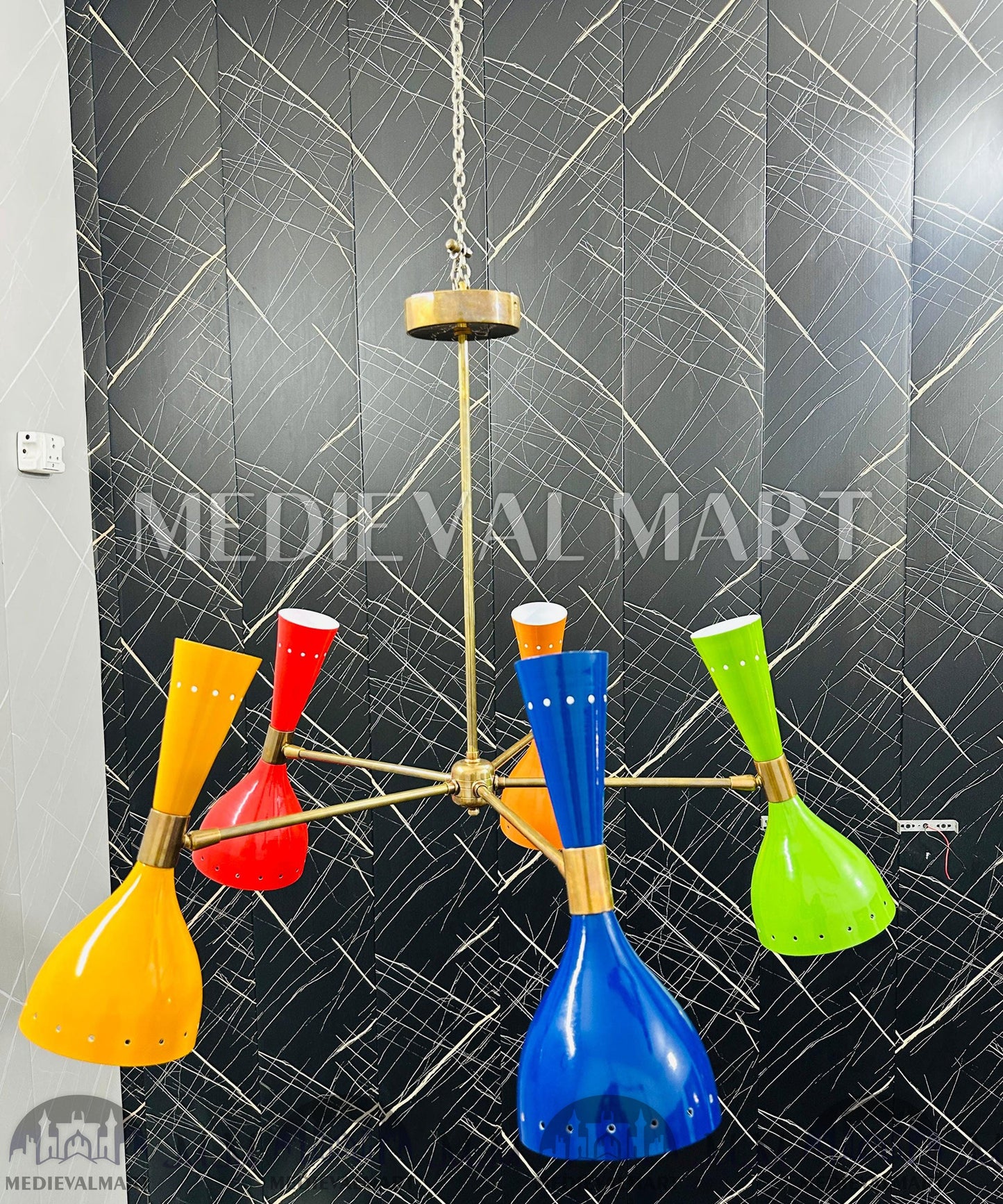 MEDIEVALMART AU European Greaves Knight English Legs Armor "Buff Polish"