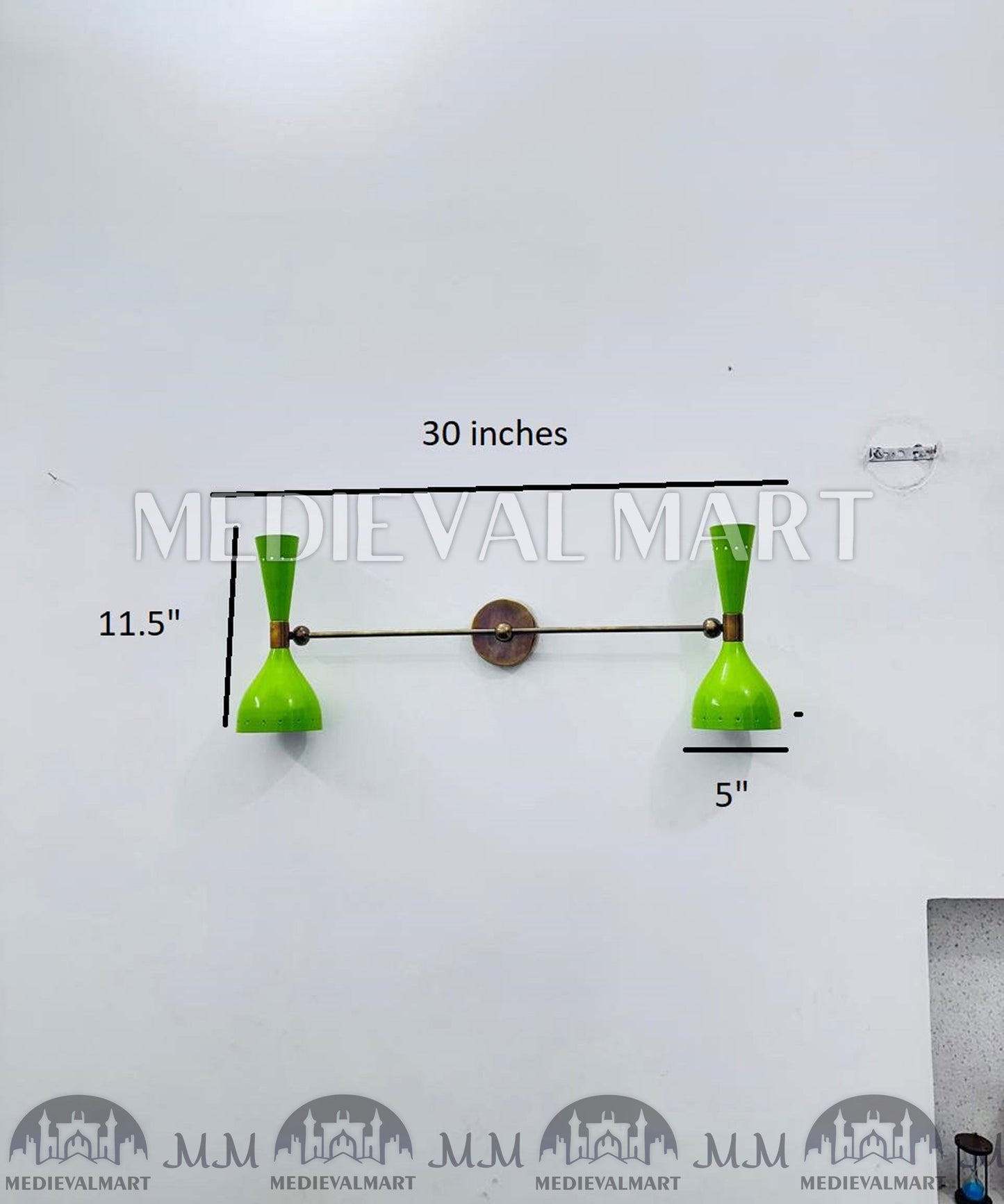 MEDIEVALMART AU European Greaves Knight English Legs Armor "Buff Polish"