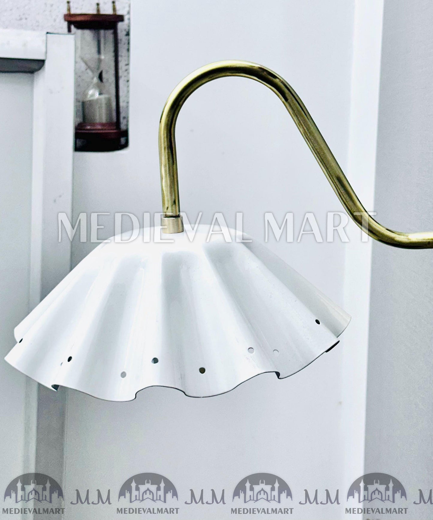 MEDIEVALMART AU European Greaves Knight English Legs Armor "Buff Polish"