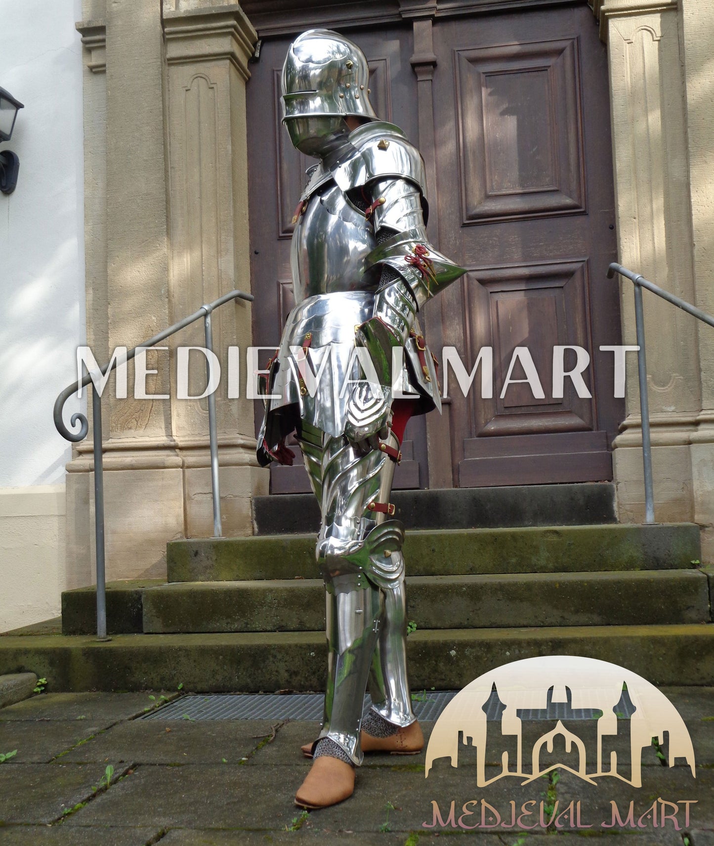 MEDIEVALMART AU Antique Finish “100 Years Calendar” Engraved Compass W/H “VintageVault” Case | Gift For Dad, Gift For Mom