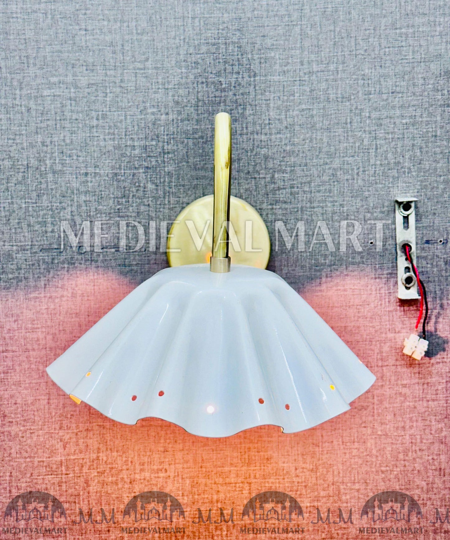 MEDIEVALMART AU European Greaves Knight English Legs Armor "Buff Polish"