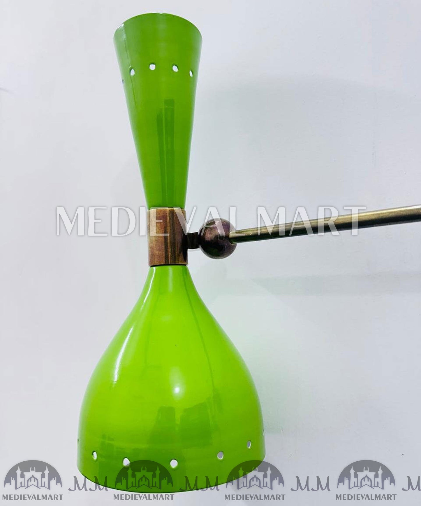 MEDIEVALMART AU European Greaves Knight English Legs Armor "Buff Polish"