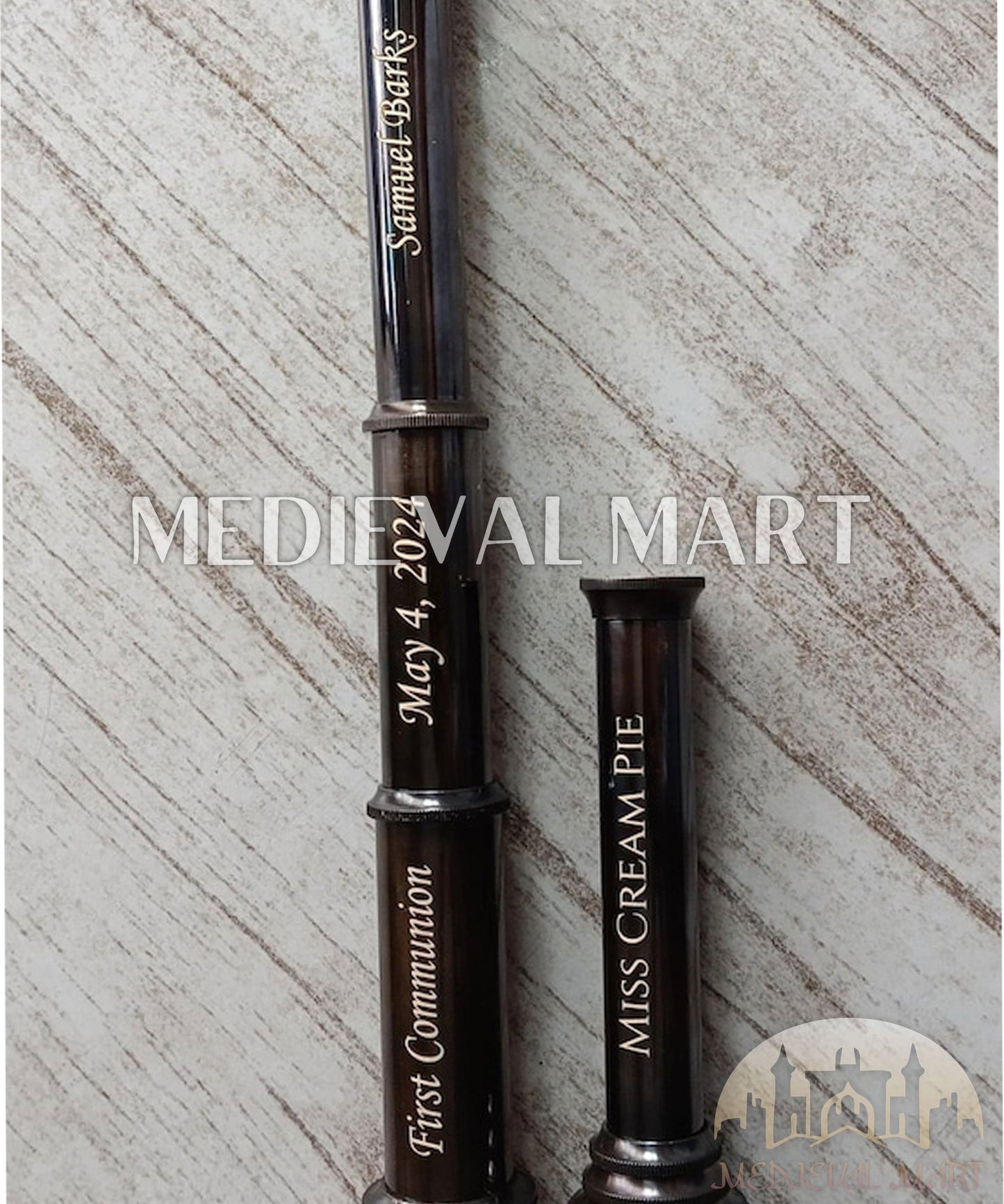 MEDIEVALMART AU Medieval Templar Devil Zelda Cross Inspired Wooden Shield Bliue & Gold Finish | Gift for Christmas Day