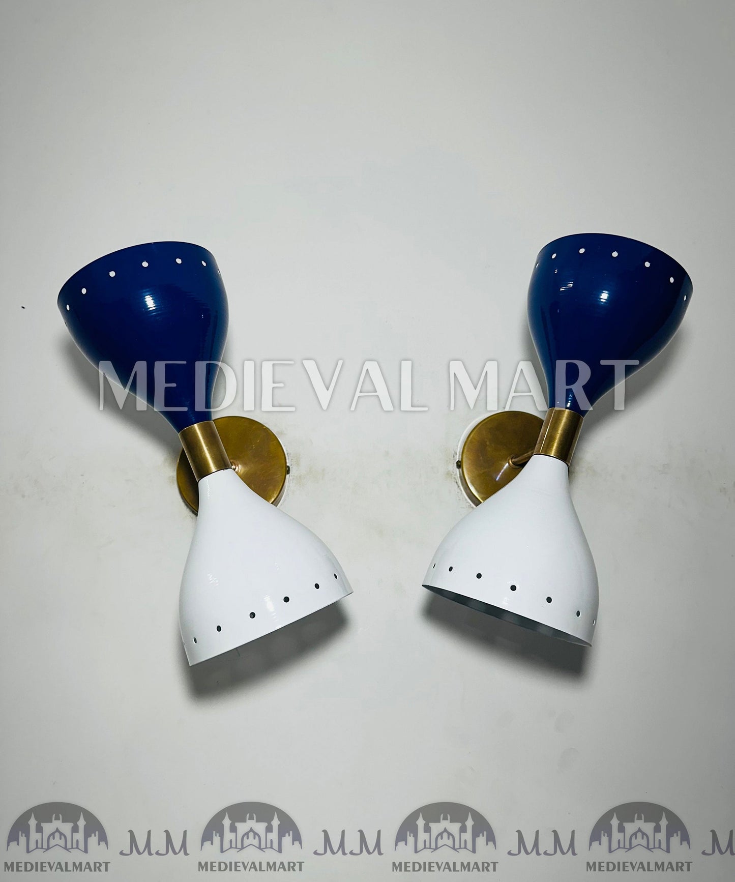 MEDIEVALMART AU European Greaves Knight English Legs Armor "Buff Polish"