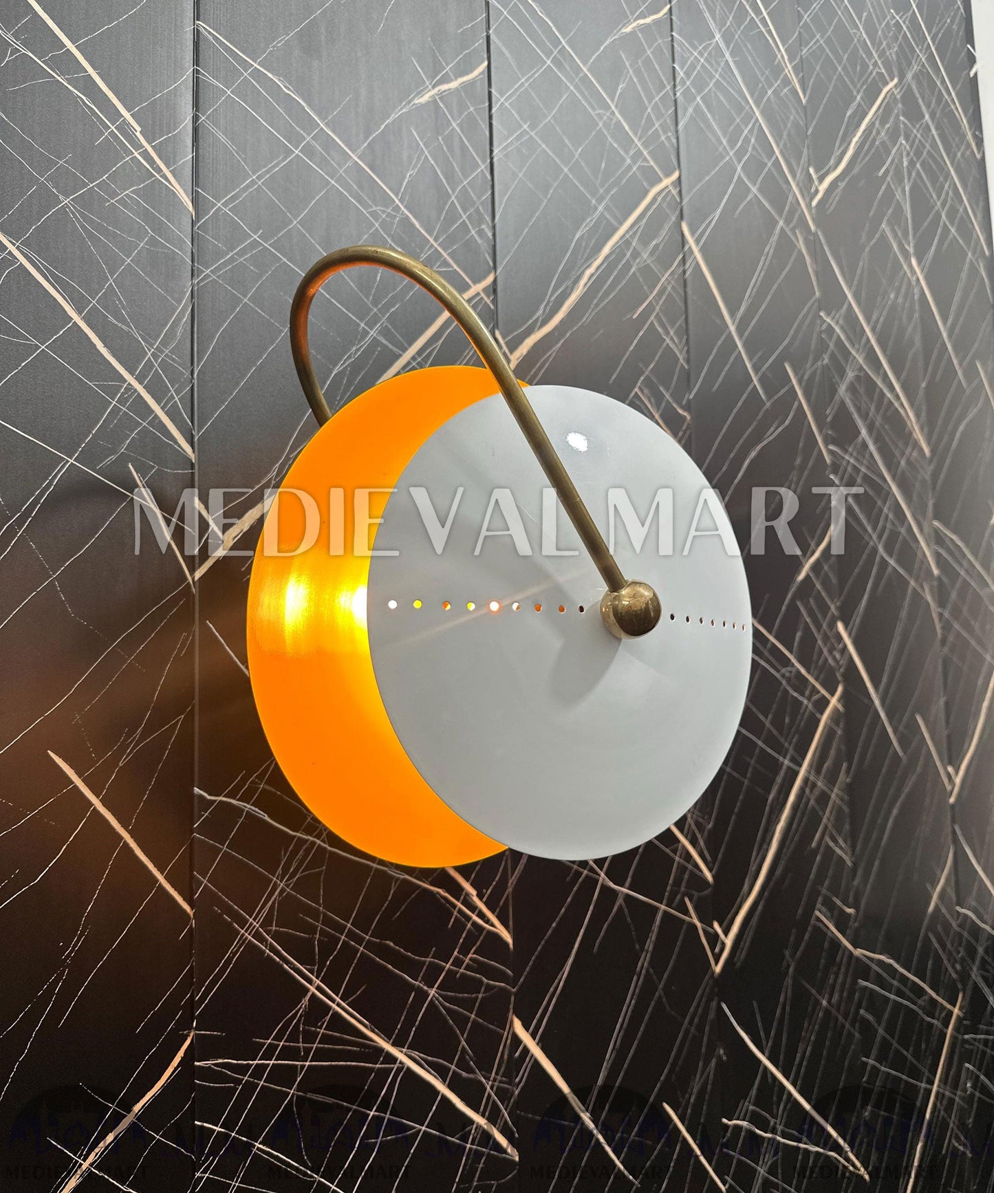 MEDIEVALMART AU European Greaves Knight English Legs Armor "Buff Polish"