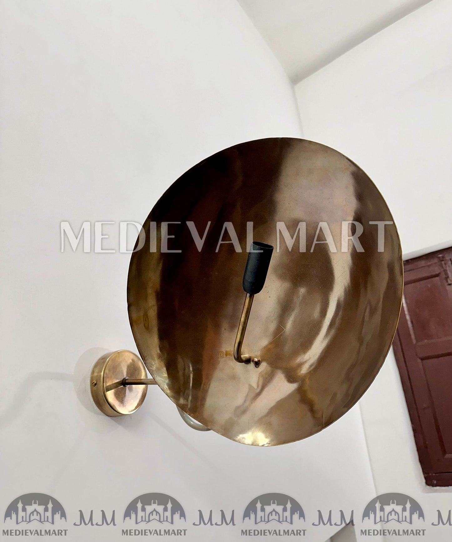 MEDIEVALMART AU European Greaves Knight English Legs Armor "Buff Polish"