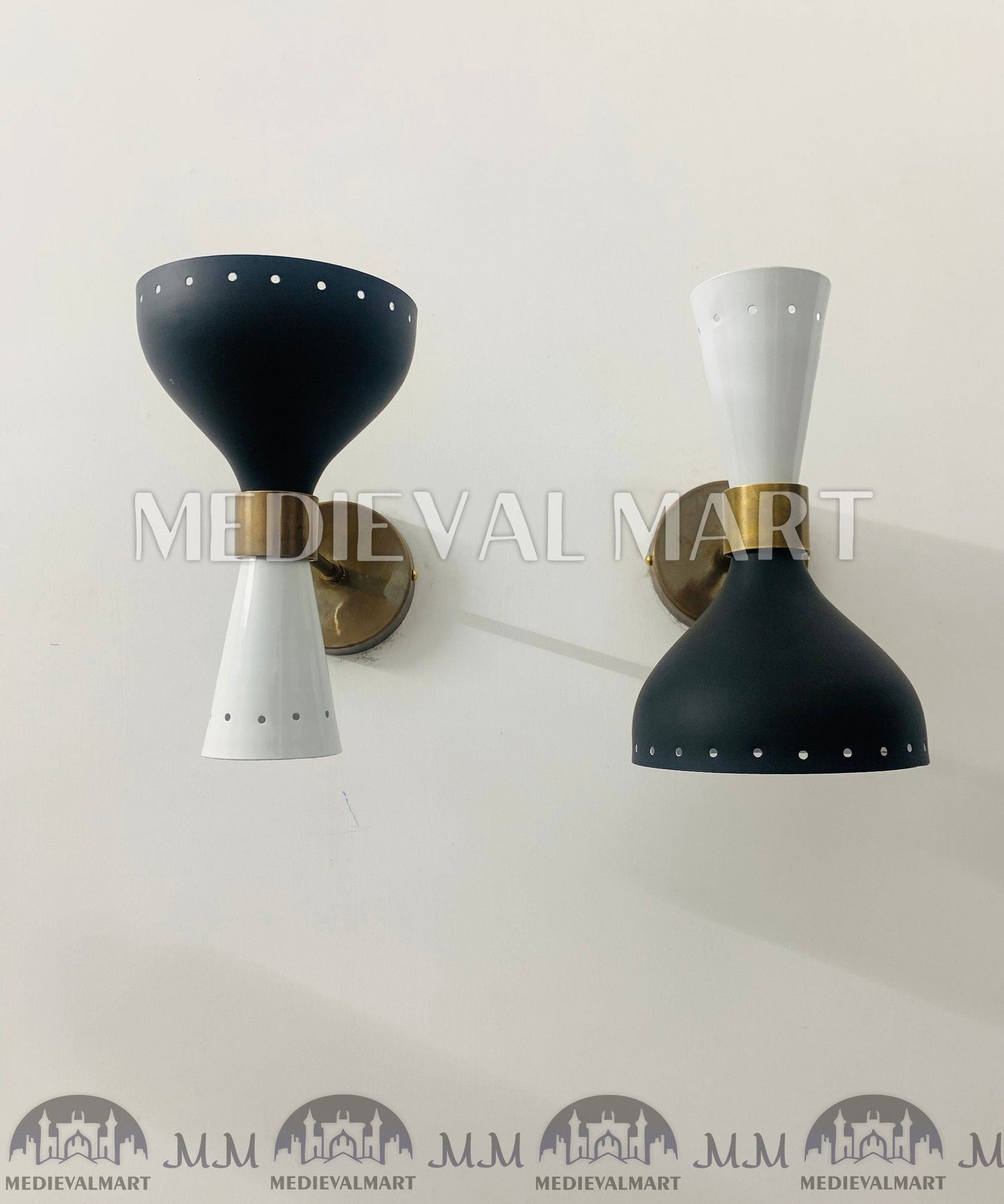 MEDIEVALMART AU European Greaves Knight English Legs Armor "Buff Polish"