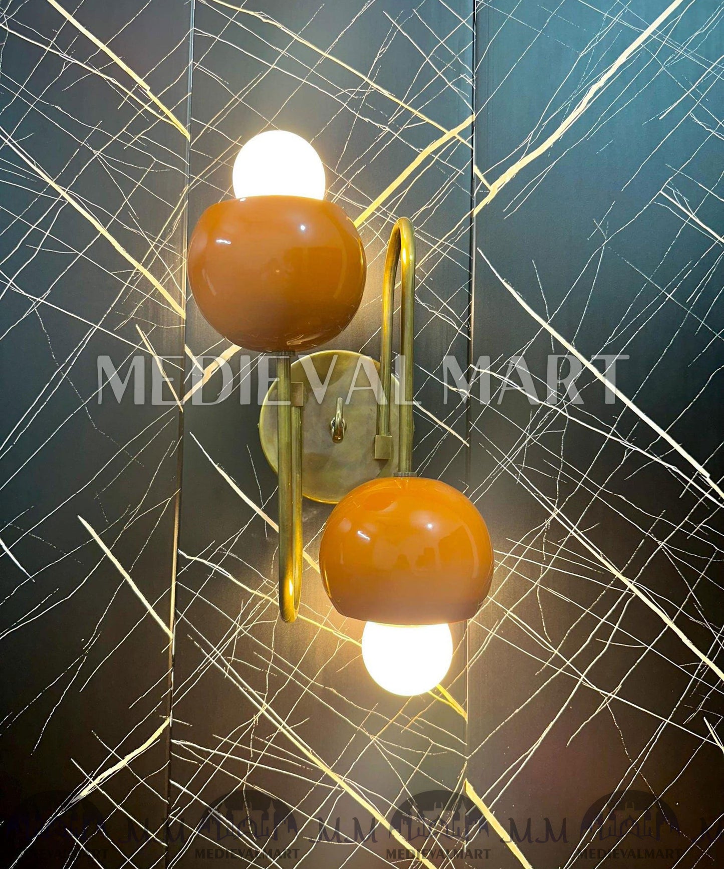 MEDIEVALMART AU European Greaves Knight English Legs Armor "Buff Polish"