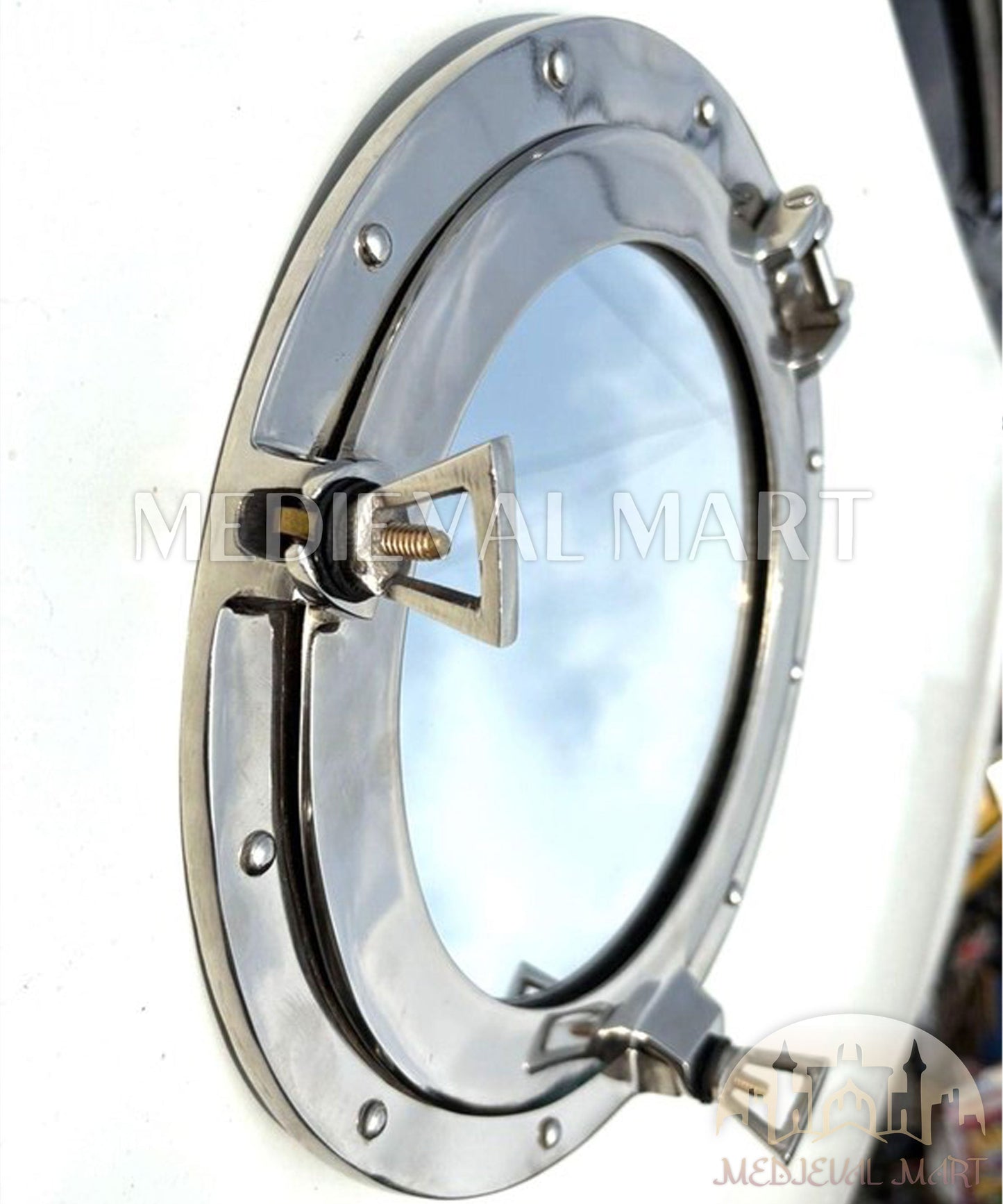 MEDIEVALMART AU Hand Forged Medieval Twisted Troll Cross Iron Pendent With Leather Cord