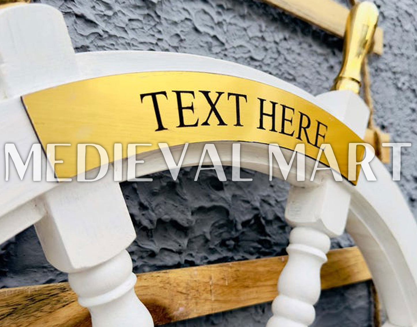 MEDIEVALMART AU Hand Forged Medieval Twisted Troll Cross Iron Pendent With Leather Cord