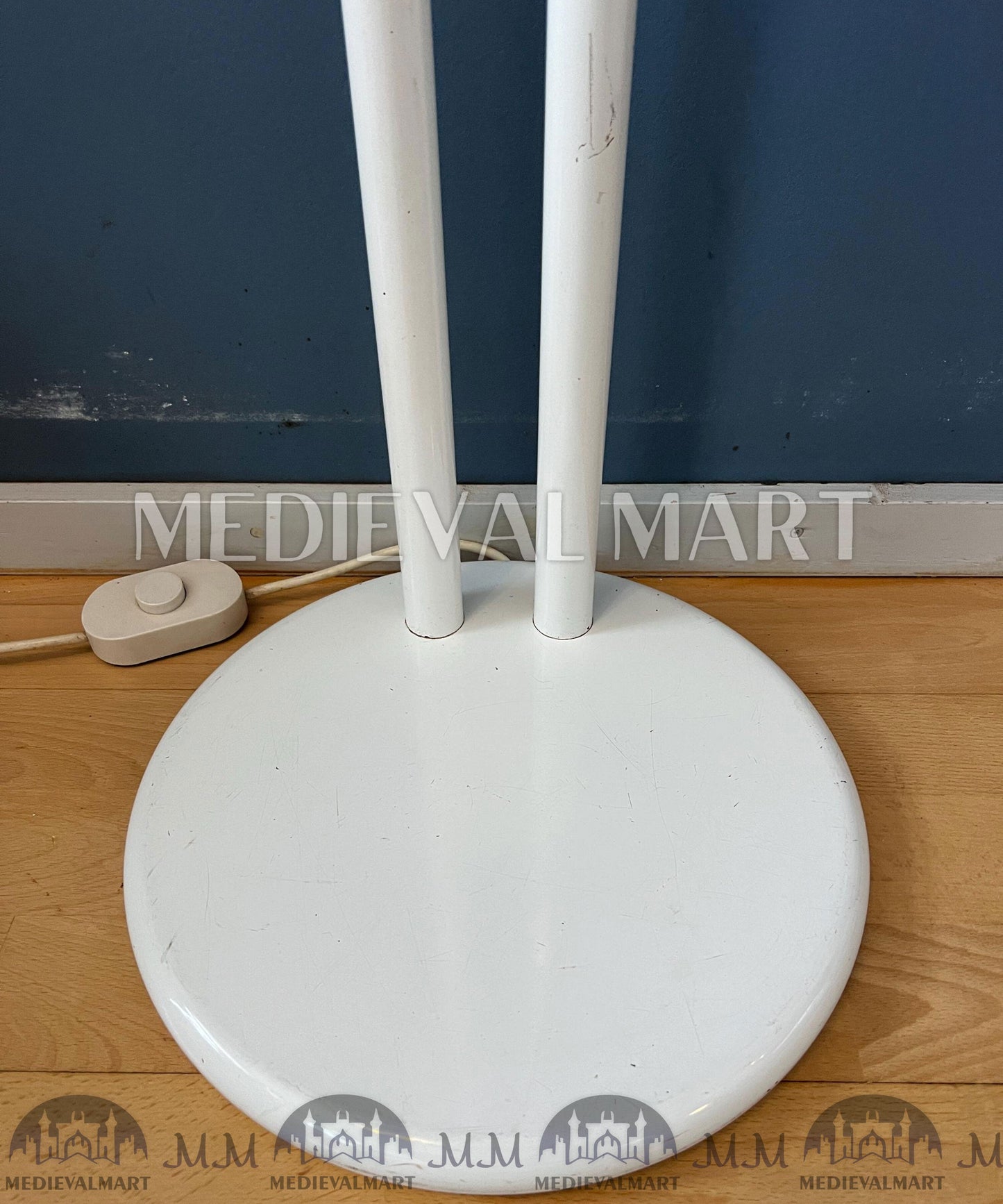 MEDIEVALMART AU European Greaves Knight English Legs Armor "Buff Polish"