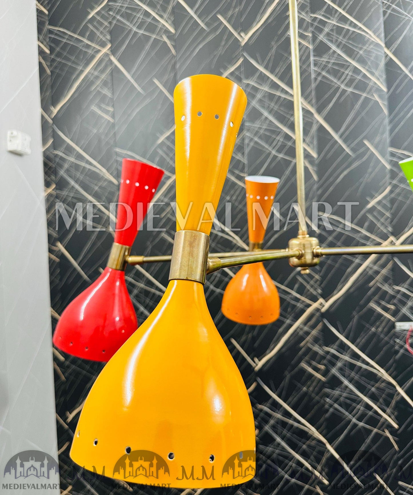 MEDIEVALMART AU European Greaves Knight English Legs Armor "Buff Polish"