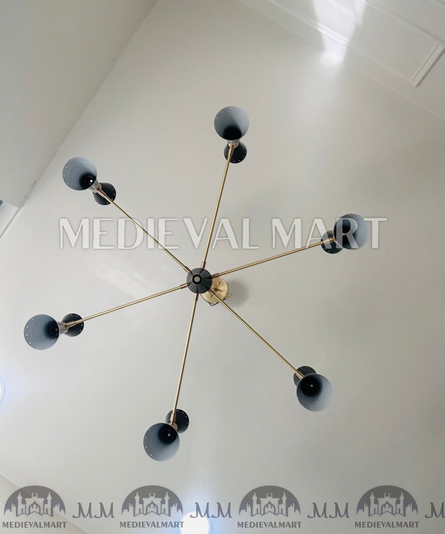 MEDIEVALMART AU European Greaves Knight English Legs Armor "Buff Polish"