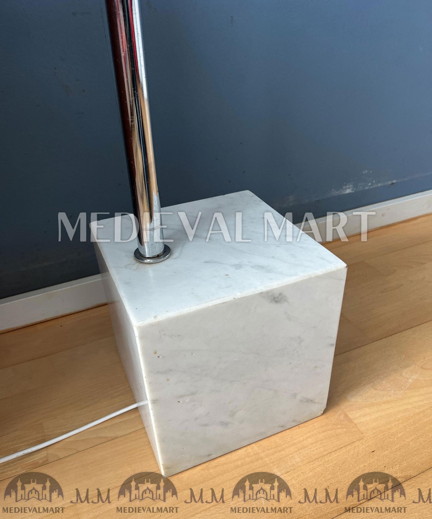 MEDIEVALMART AU European Greaves Knight English Legs Armor "Buff Polish"