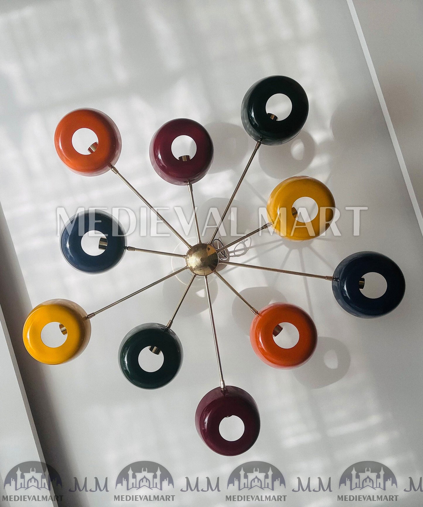 MEDIEVALMART AU European Greaves Knight English Legs Armor "Buff Polish"