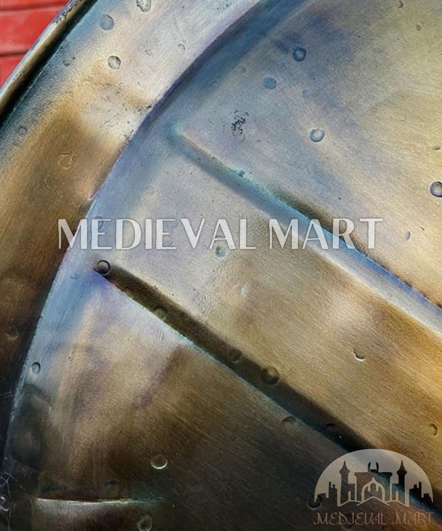 MEDIEVALMART AU First Avengers Steve Rogers Damaged Shield | Gift for Cosplayer