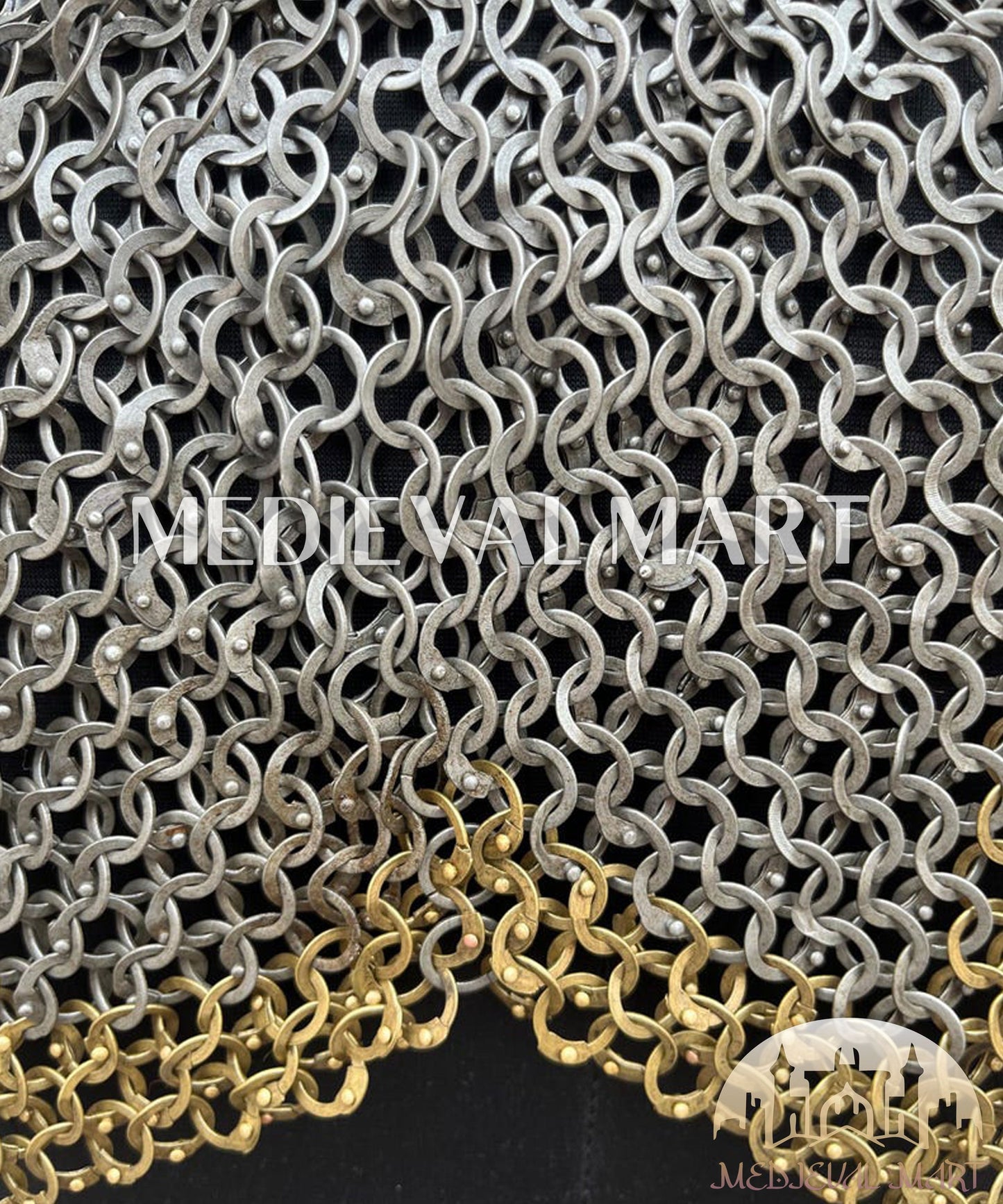 MEDIEVALMART AU Iconic Viking's Jarl Borg Iron Spikes  Battleworn Viking Wooden Shield | Gifts For Dad